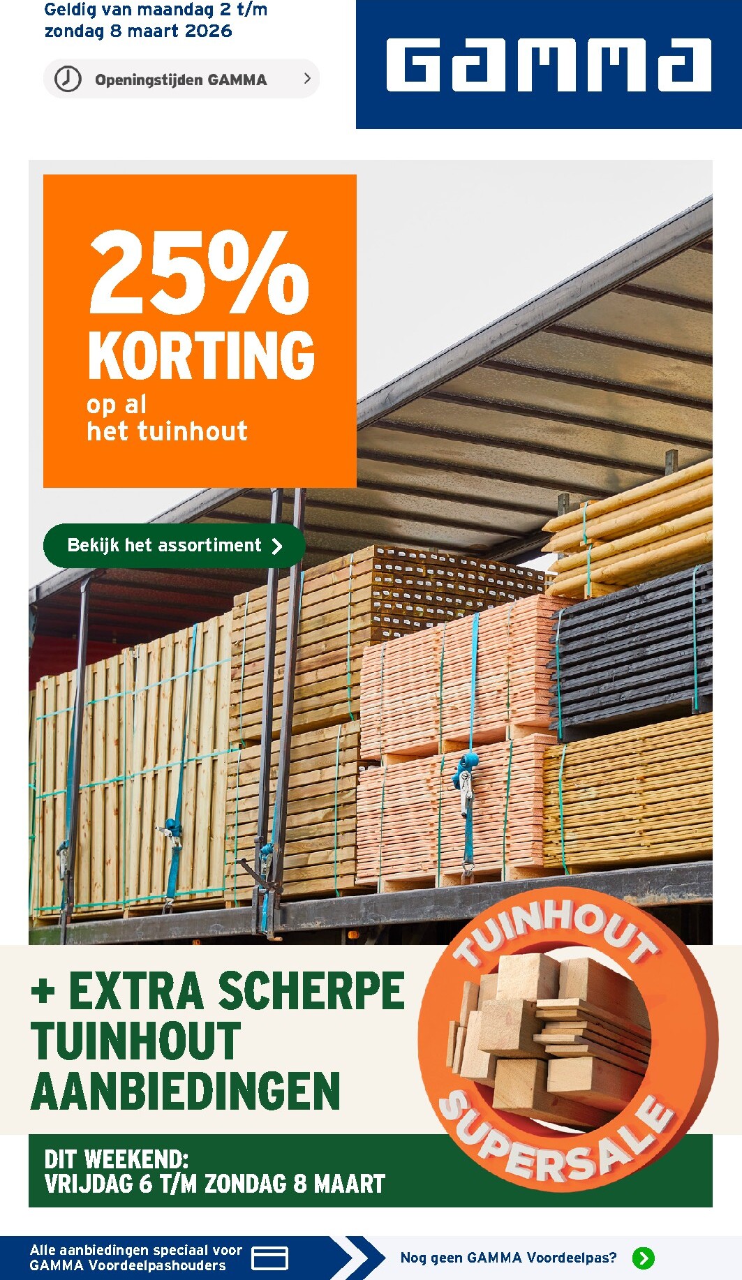 gamma - De Gamma folder geldig vanaf 02-03-2026 t/m 08-03-2026 - page: 1