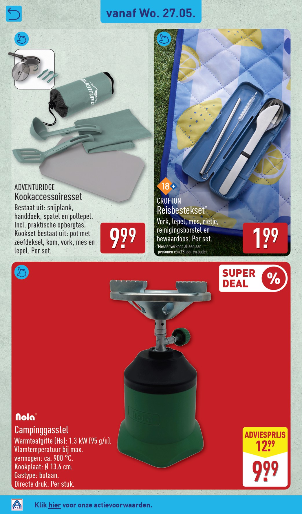 aldi - Huidige ALDI - Non-food folder folder geldig van woensdag 27-05-2026 tot maandag 01-06-2026 - page: 10