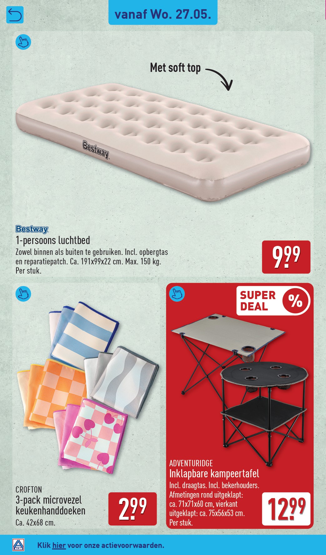 aldi - Huidige ALDI - Non-food folder folder geldig van woensdag 27-05-2026 tot maandag 01-06-2026 - page: 14