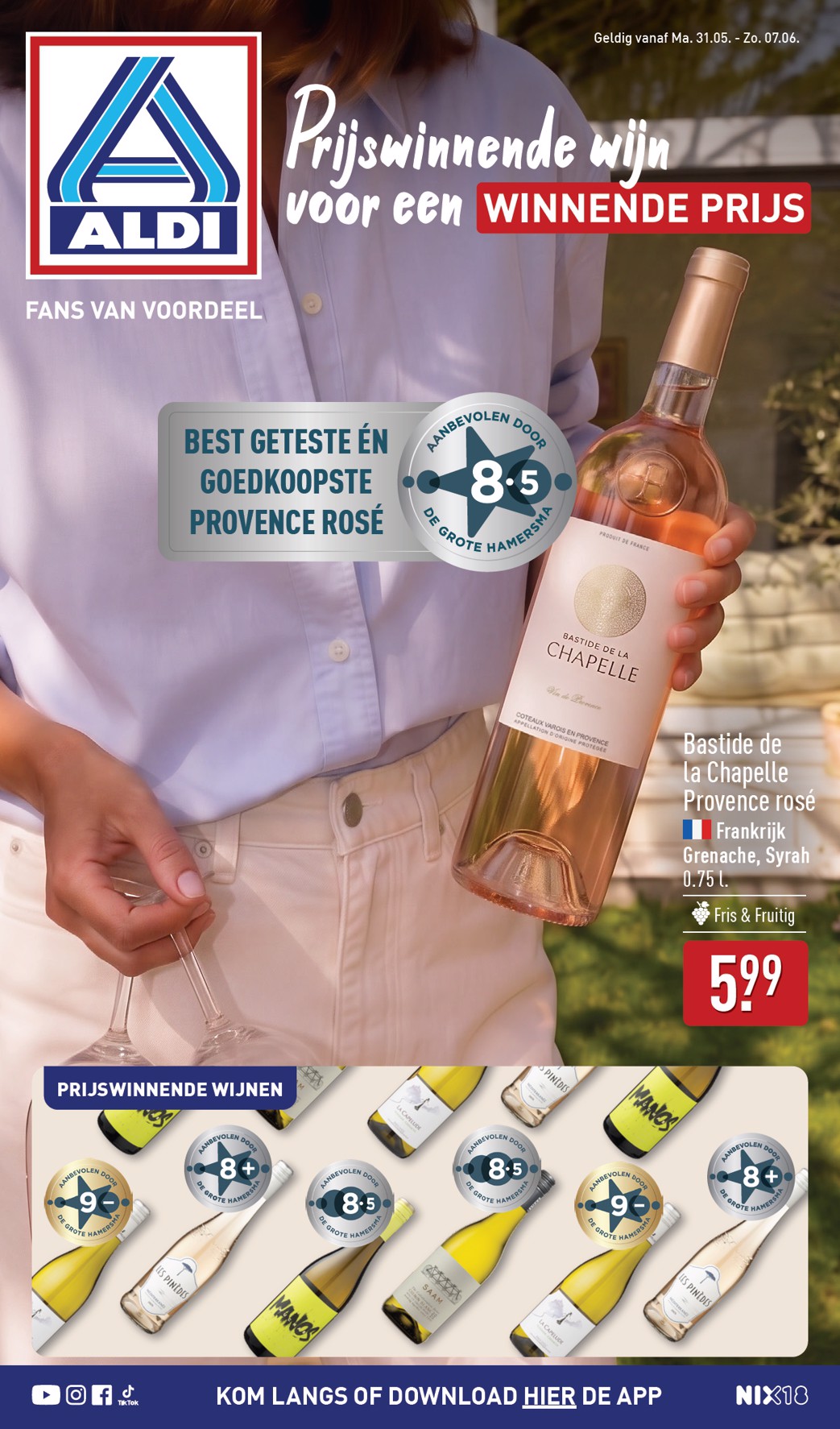 aldi - Huidige ALDI - Wijnspecial folder geldig van zondag 31-05-2026 tot zondag 07-06-2026