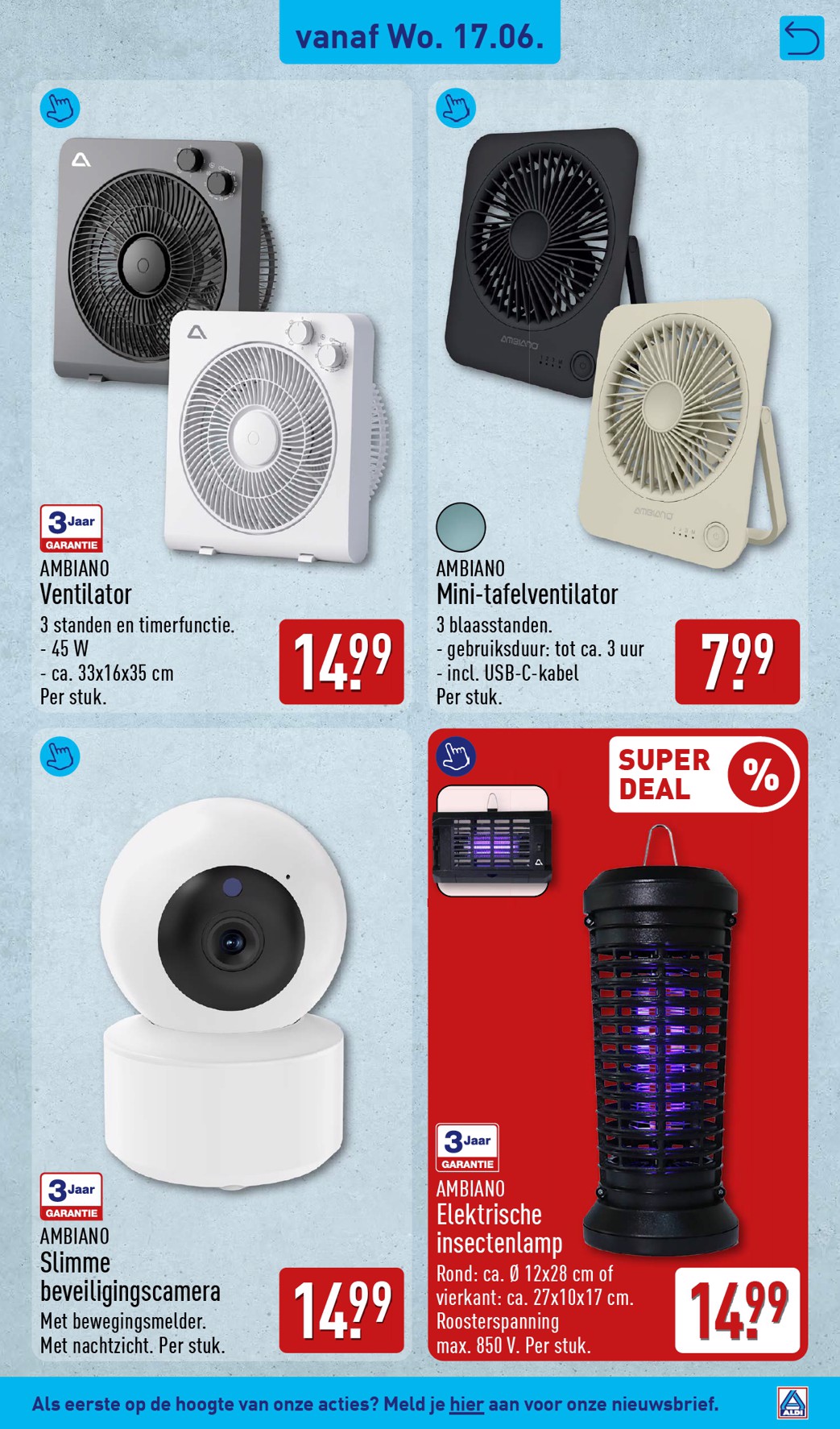 aldi - Huidige ALDI - Non-food folder folder geldig van woensdag 17-06-2026 tot zondag 21-06-2026 - page: 7
