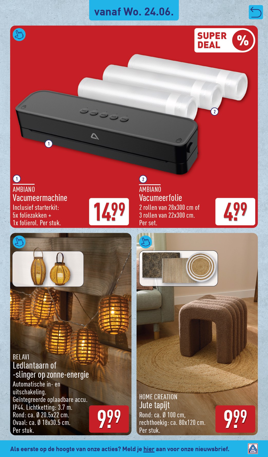 aldi - ALDI - Non-food folder voor volgende week van woensdag 24-06-2026 tot zondag 28-06-2026 - page: 3