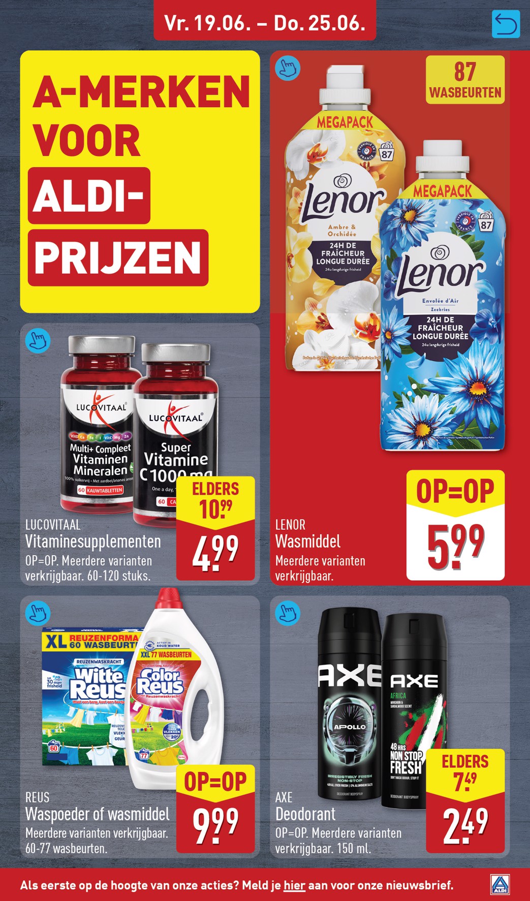 aldi - Huidige ALDI - Weekendfolder van deze week folder geldig van vrijdag 19-06-2026 tot zondag 21-06-2026 - page: 13