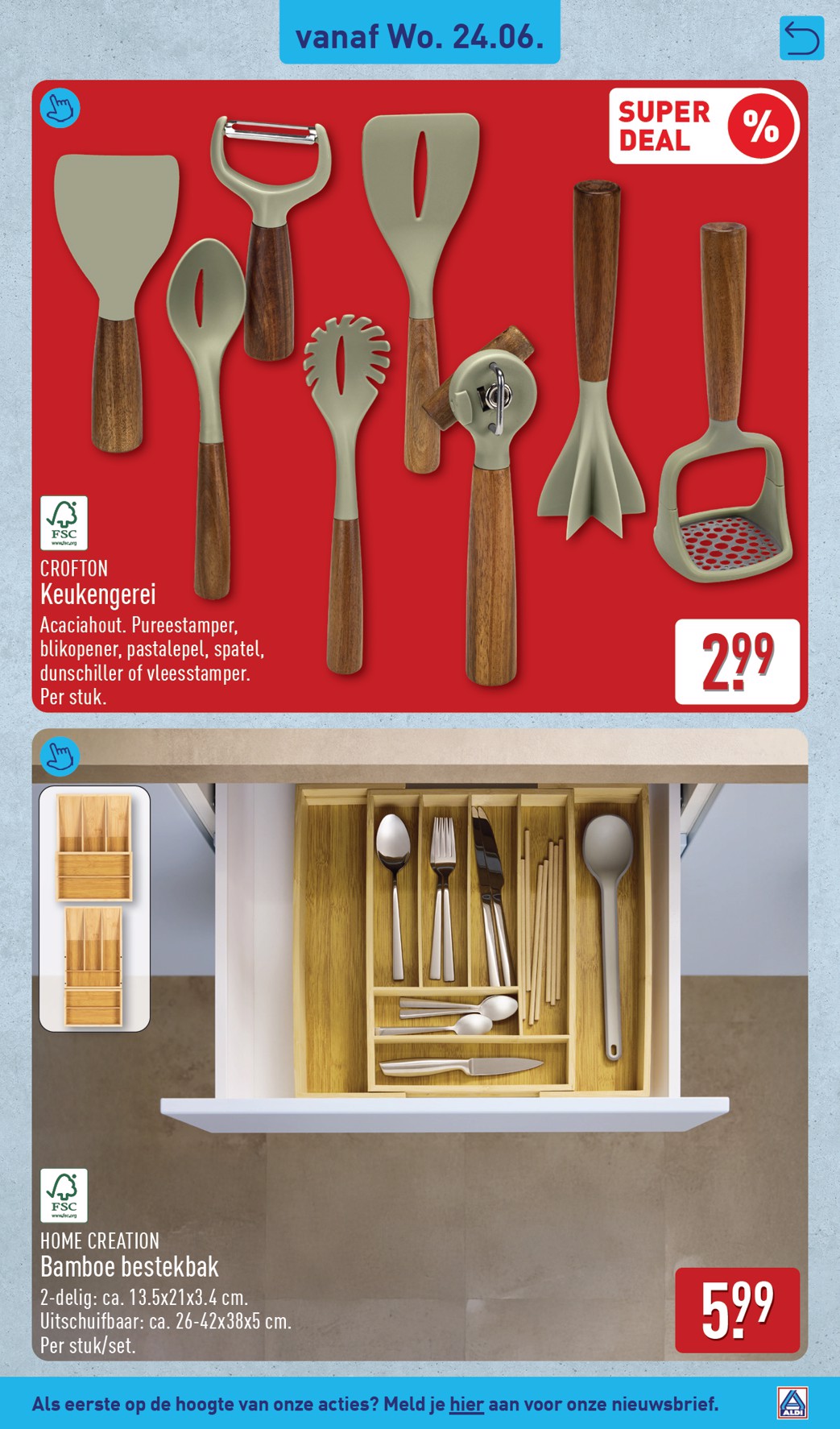 aldi - Huidige ALDI folder geldig van maandag 22-06-2026 tot zondag 28-06-2026 - page: 43