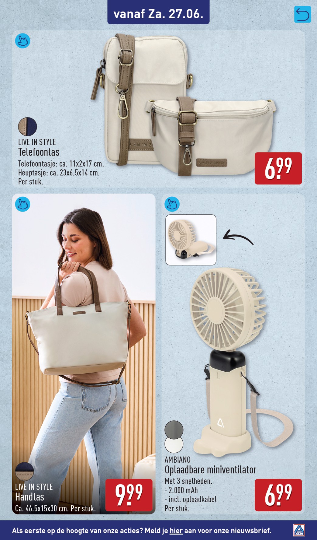 aldi - Huidige ALDI folder geldig van maandag 22-06-2026 tot zondag 28-06-2026 - page: 57