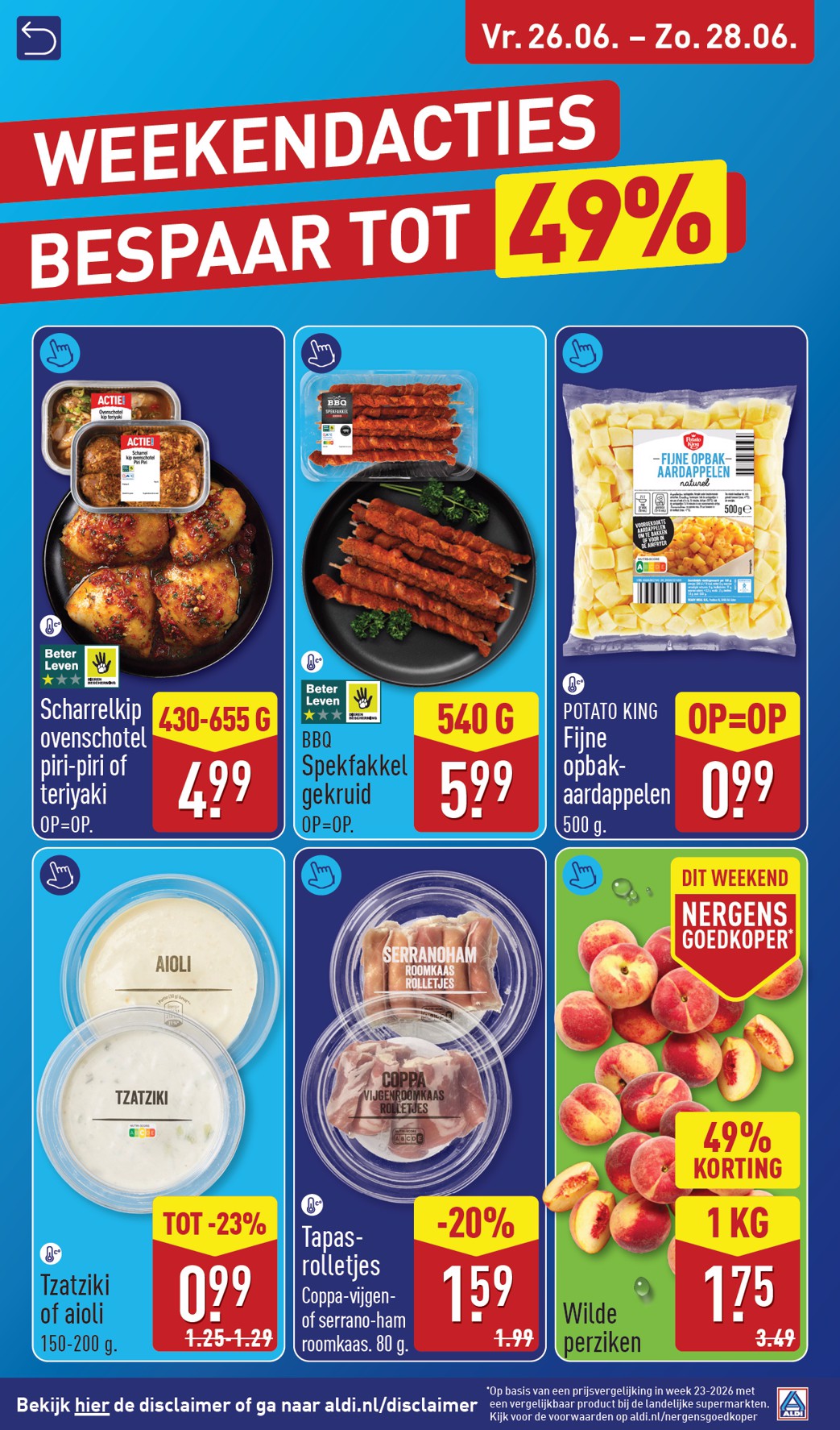 aldi - Huidige ALDI folder geldig van maandag 22-06-2026 tot zondag 28-06-2026 - page: 61