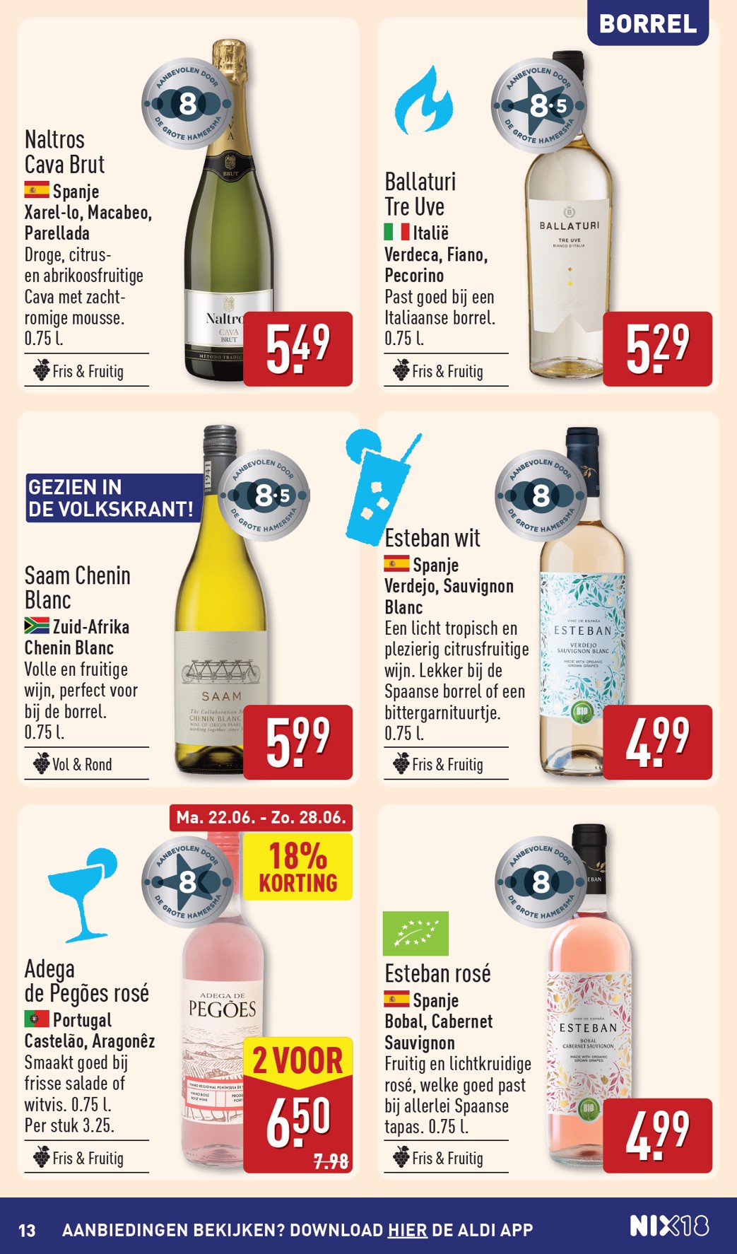aldi - Huidige ALDI - Zo Goedkoop Dat gaan we vieren folder geldig van maandag 22-06-2026 tot zondag 28-06-2026 - page: 13