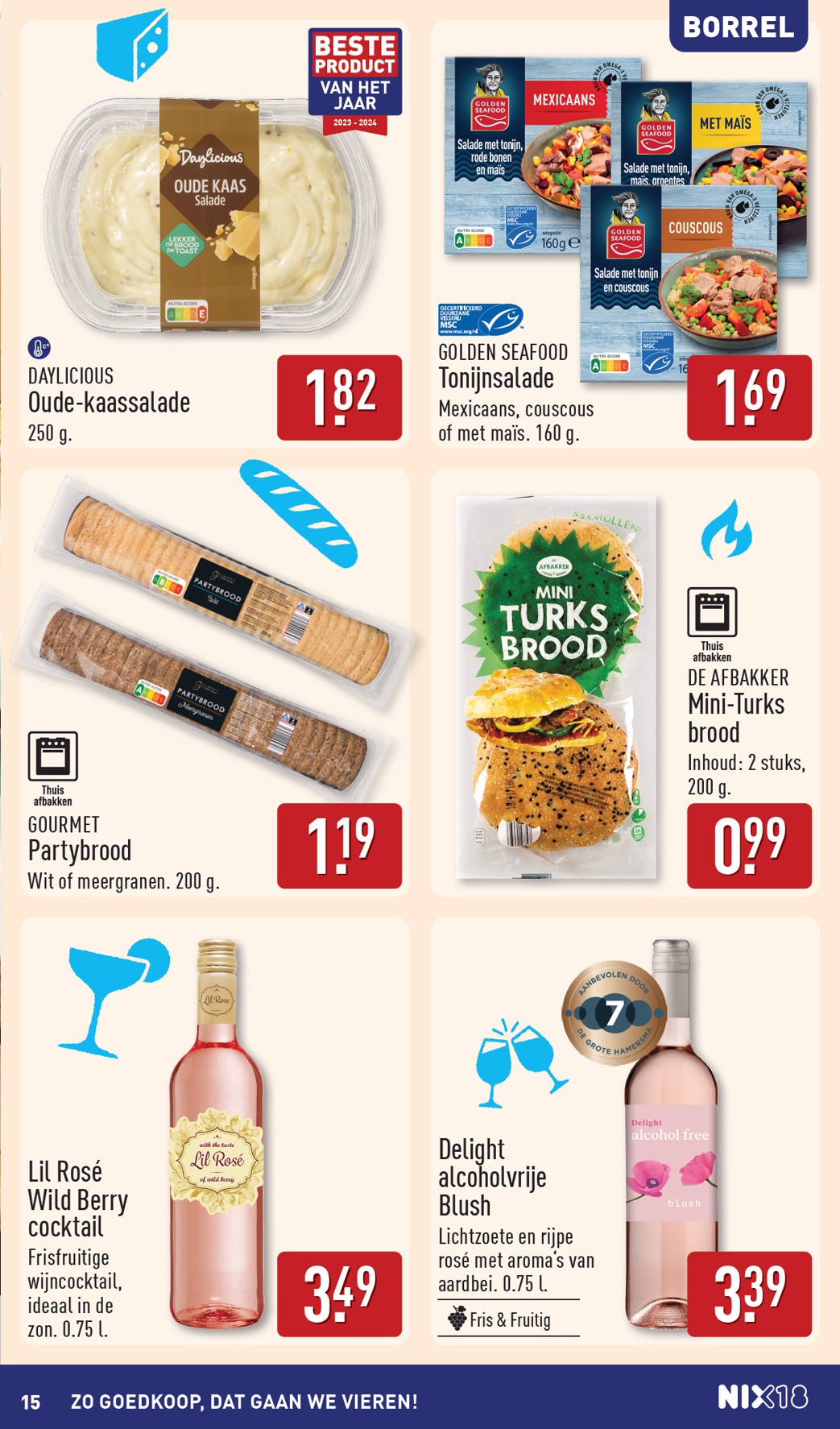 aldi - Huidige ALDI - Zo Goedkoop Dat gaan we vieren folder geldig van maandag 22-06-2026 tot zondag 28-06-2026 - page: 15