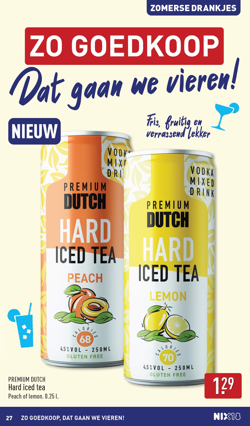 aldi - Huidige ALDI - Zo Goedkoop Dat gaan we vieren folder geldig van maandag 22-06-2026 tot zondag 28-06-2026 - page: 27
