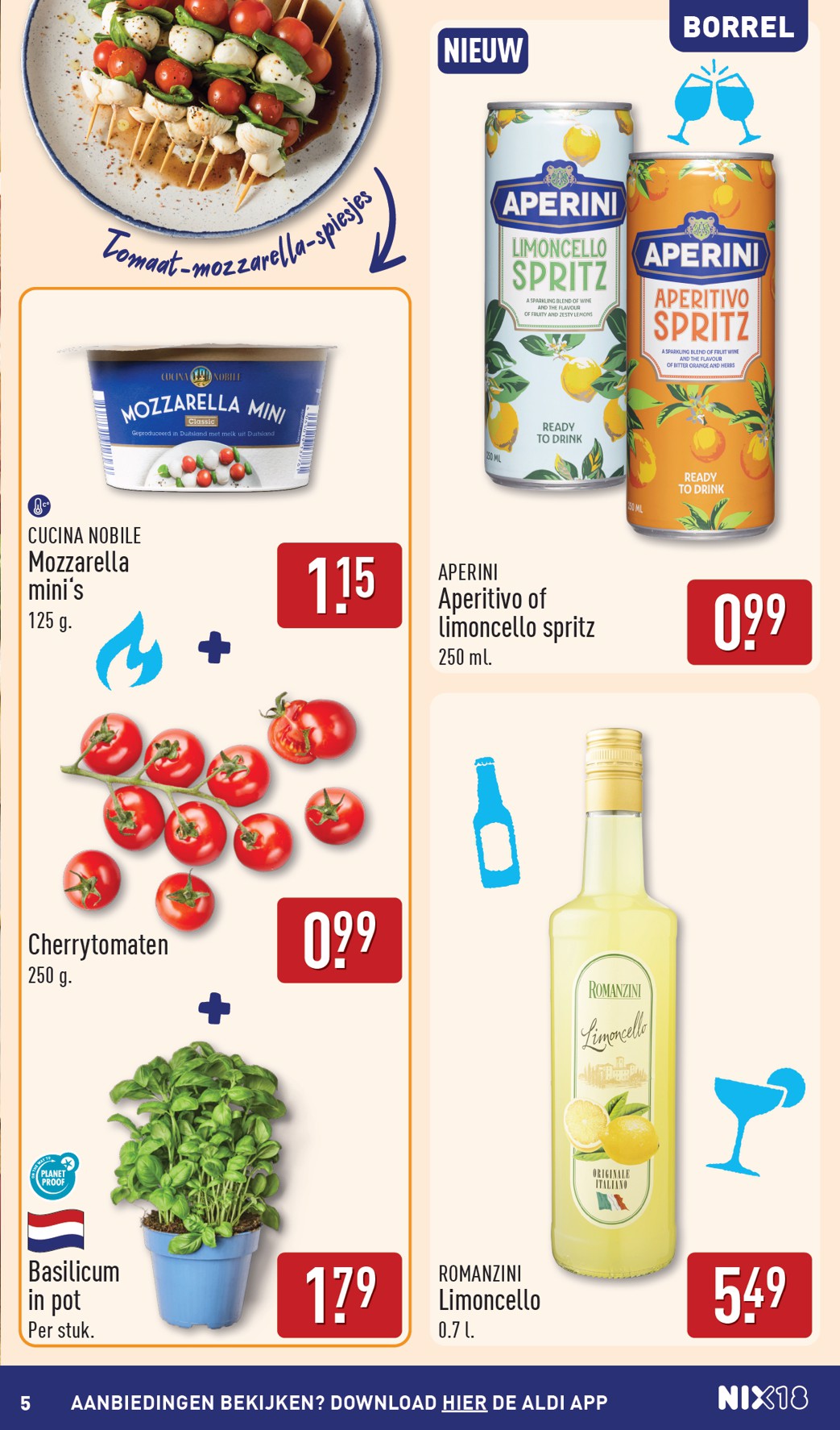 aldi - Huidige ALDI - Zo Goedkoop Dat gaan we vieren folder geldig van maandag 22-06-2026 tot zondag 28-06-2026 - page: 5