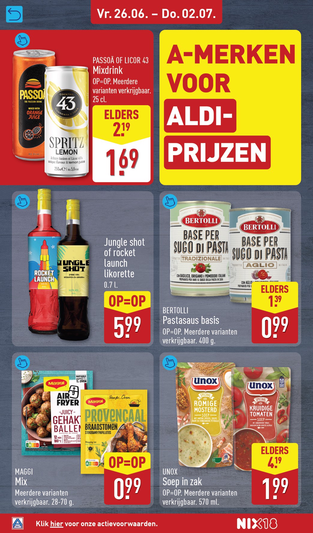 aldi - Huidige ALDI - Zomerse weekendacties folder geldig van vrijdag 26-06-2026 tot zondag 28-06-2026 - page: 6
