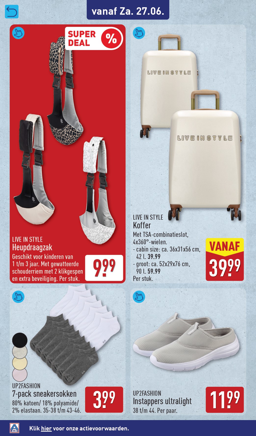 aldi - Huidige ALDI - Zomerse weekendacties folder geldig van vrijdag 26-06-2026 tot zondag 28-06-2026 - page: 12