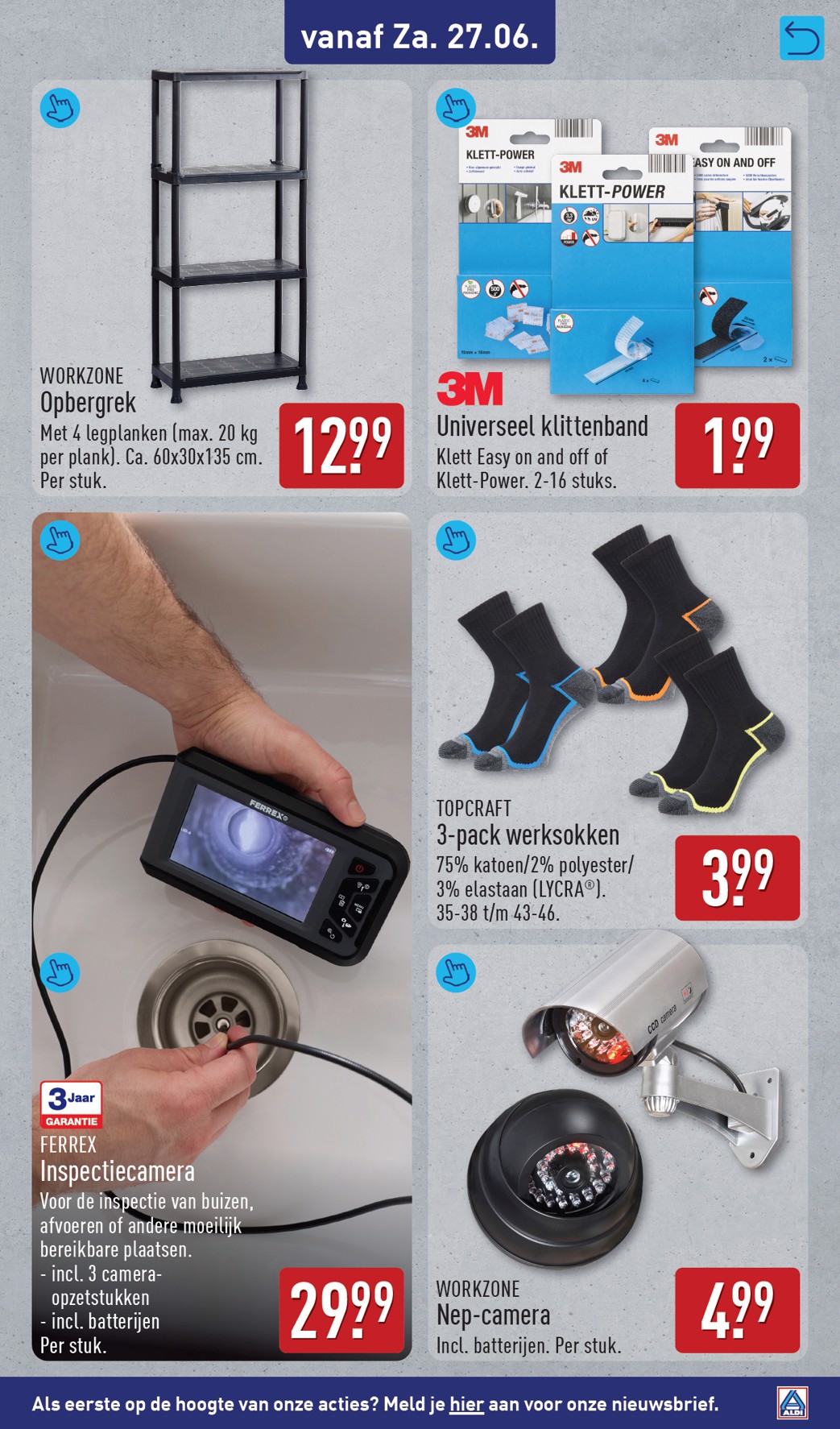 aldi - Huidige ALDI - Zomerse weekendacties folder geldig van vrijdag 26-06-2026 tot zondag 28-06-2026 - page: 9