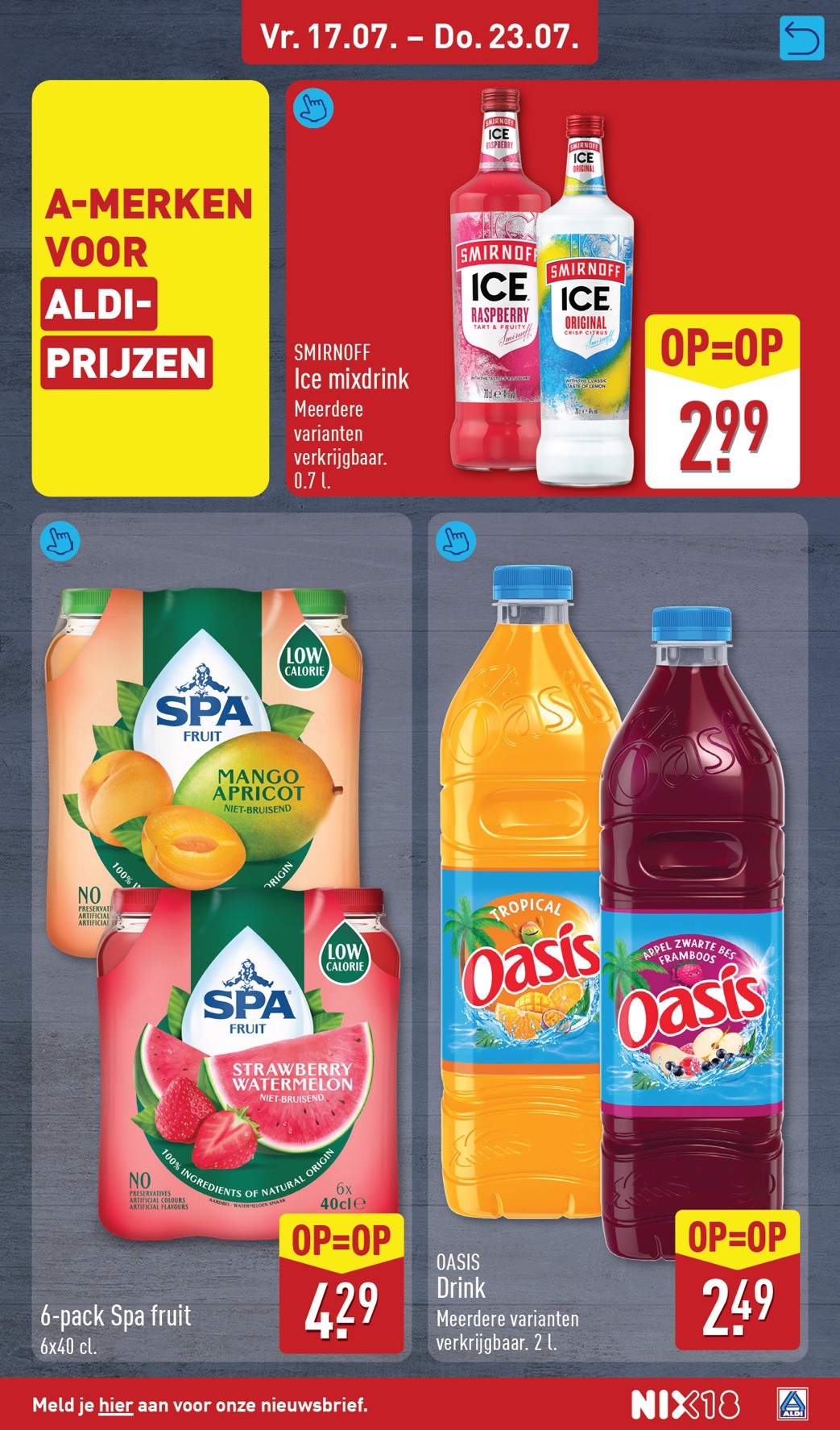 aldi - Huidige ALDI - Weekendfolder folder geldig van vrijdag 17-07-2026 tot zondag 19-07-2026 - page: 9