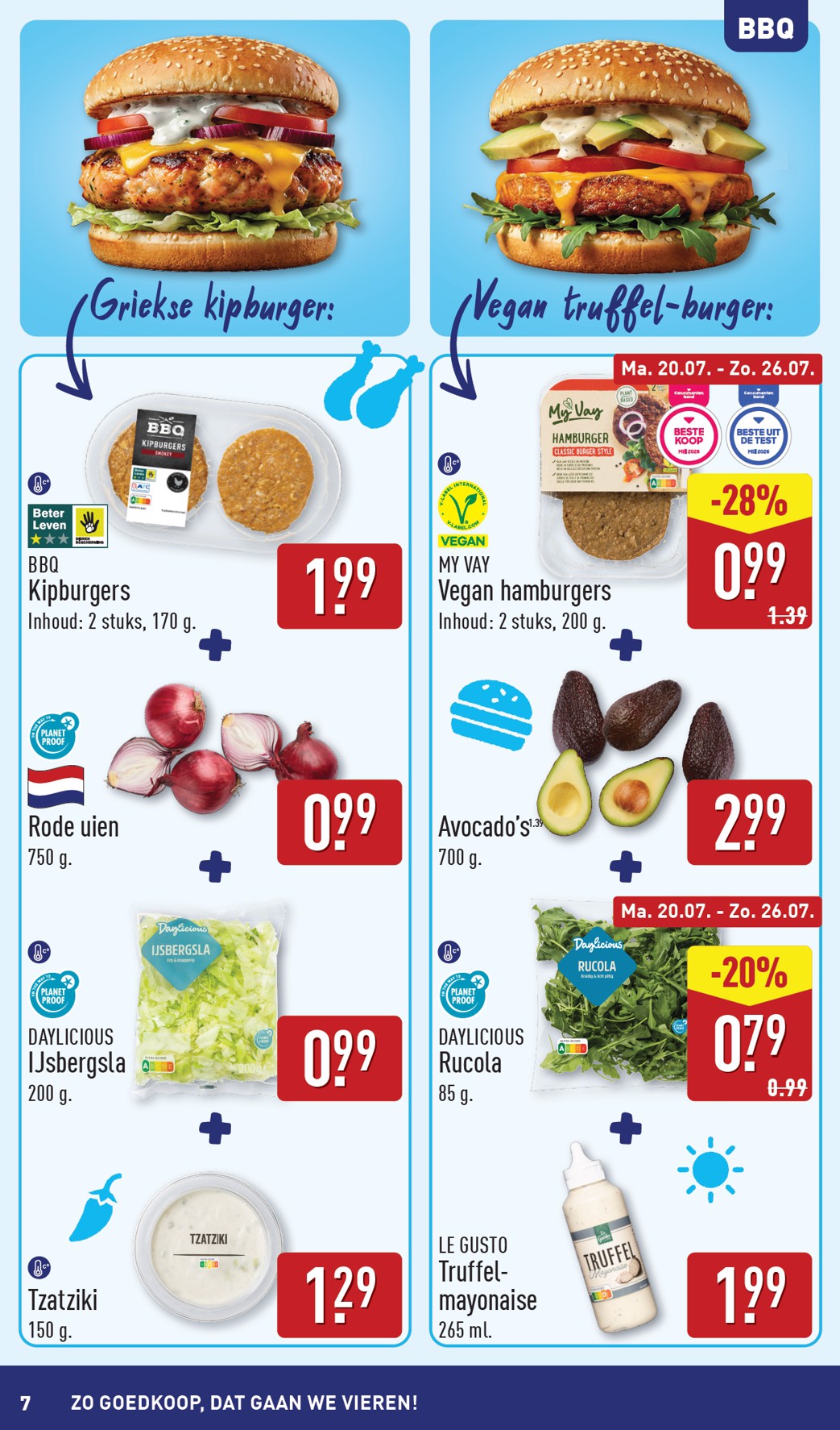 aldi - Huidige ALDI - Buiten eten special folder geldig van maandag 20-07-2026 tot zondag 26-07-2026 - page: 7