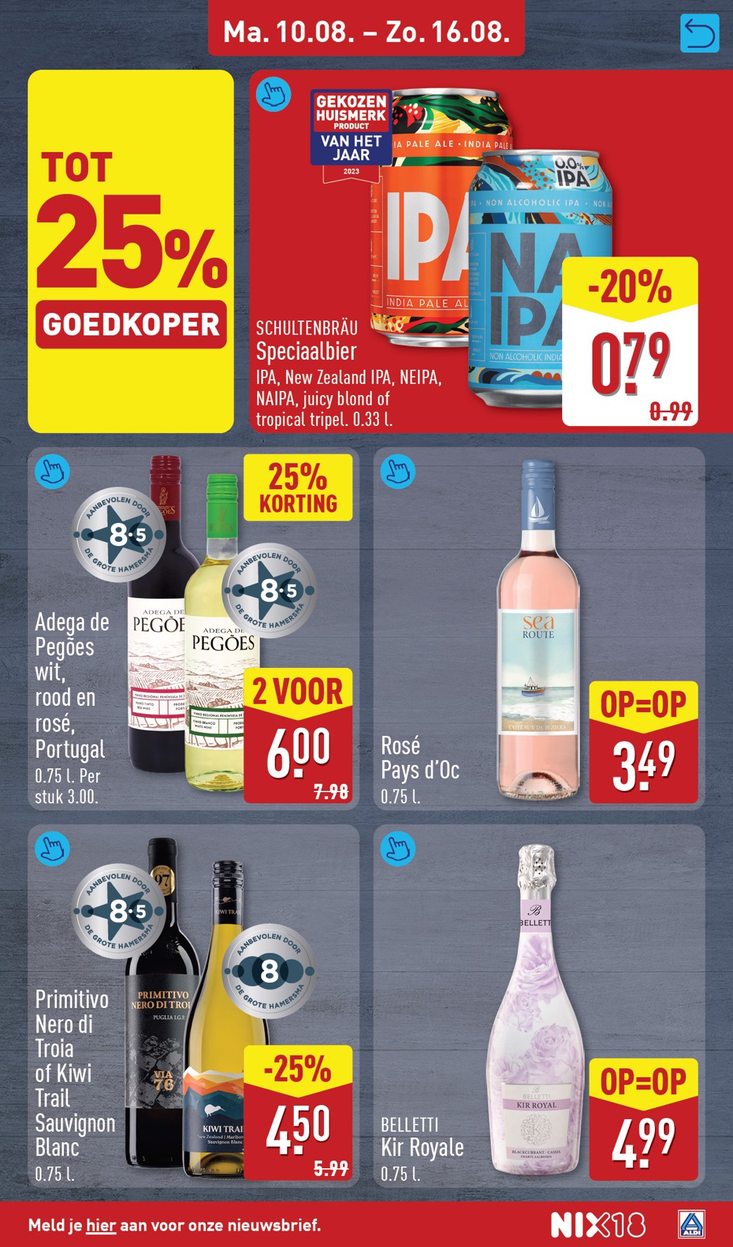 aldi - ALDI folder voor volgende week van maandag 10-08-2026 tot zondag 16-08-2026 - page: 15