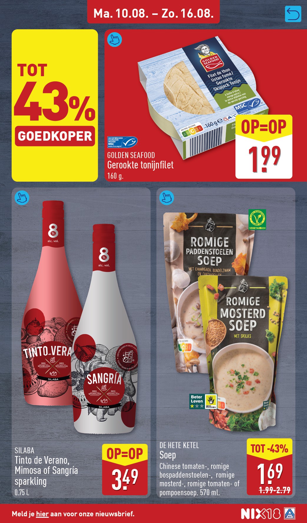 aldi - ALDI folder voor volgende week van maandag 10-08-2026 tot zondag 16-08-2026 - page: 21