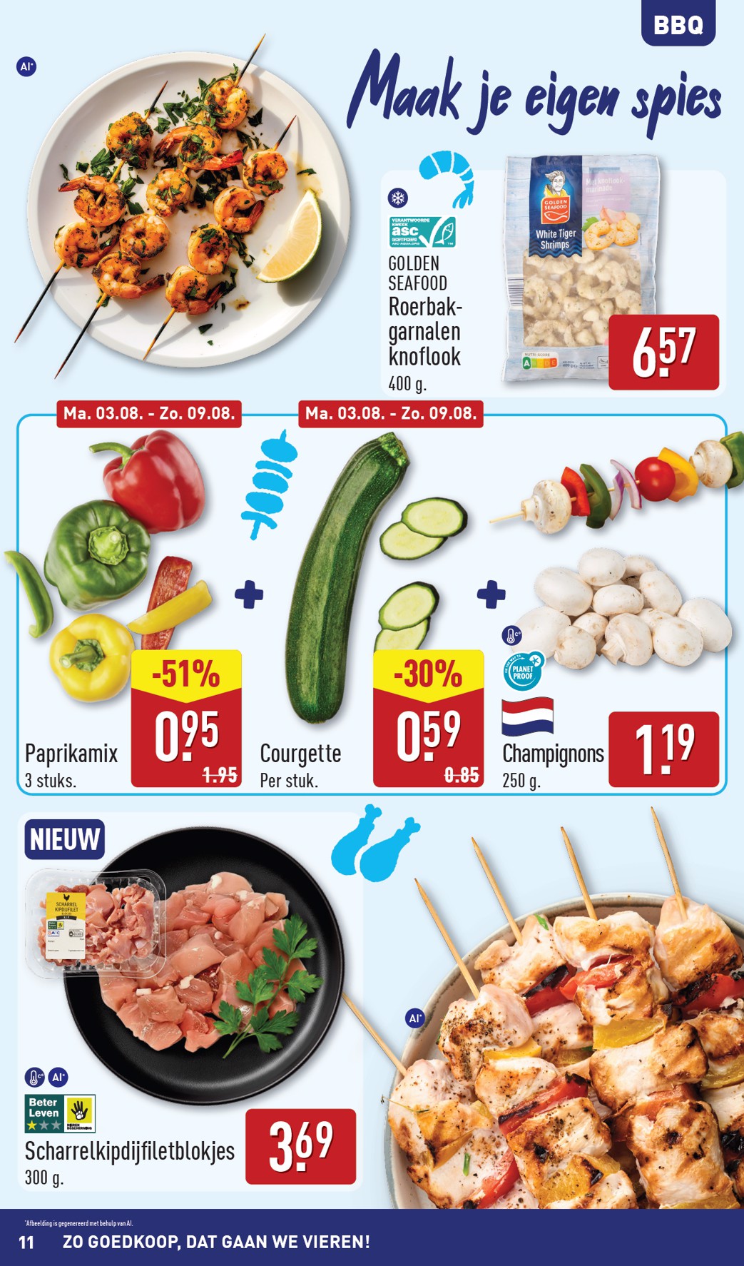 aldi - Huidige ALDI - Buiten eten special folder geldig van maandag 03-08-2026 tot zondag 09-08-2026 - page: 11