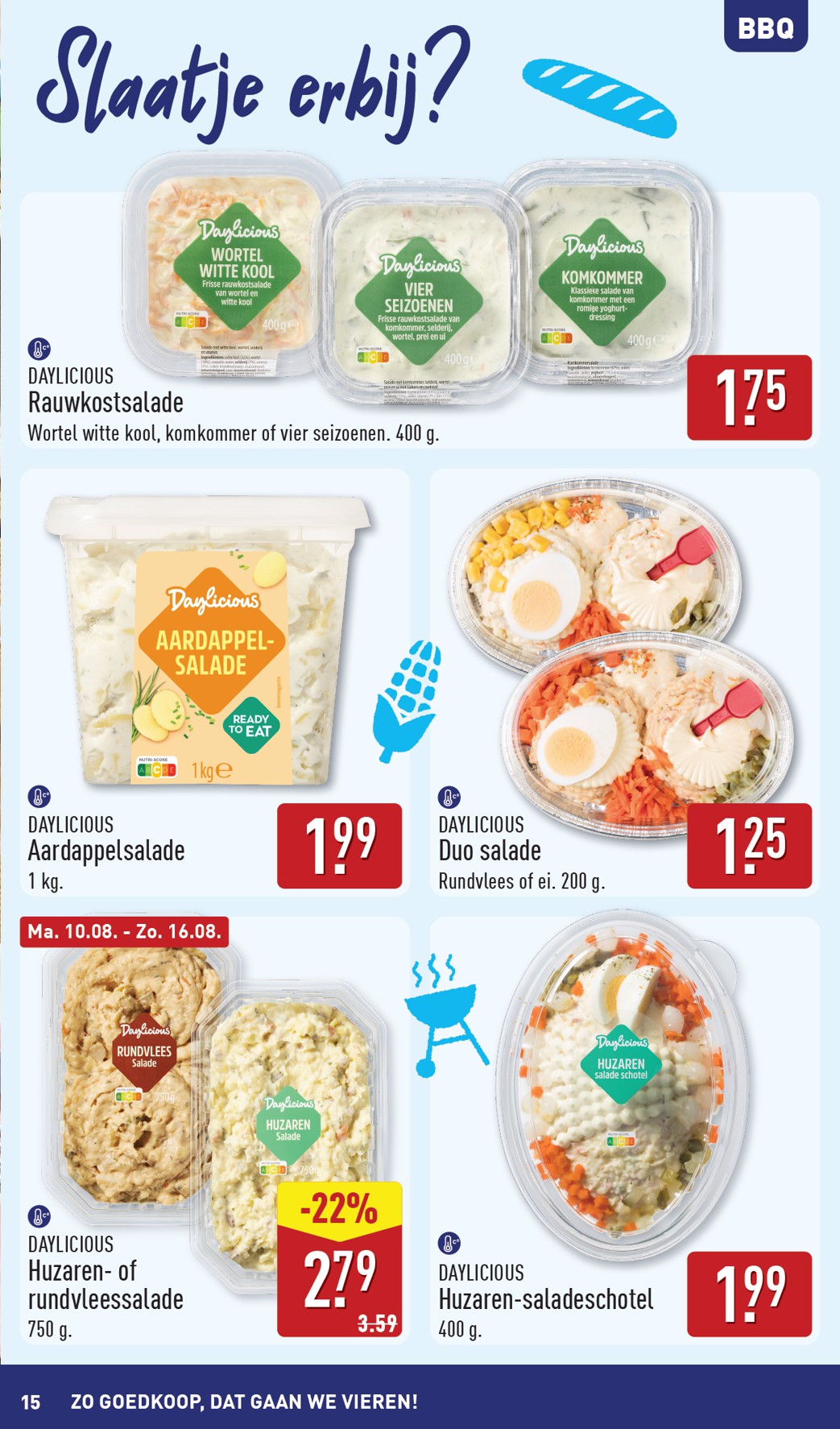 aldi - Huidige ALDI - Buiten eten special folder geldig van maandag 10-08-2026 tot zondag 16-08-2026 - page: 15