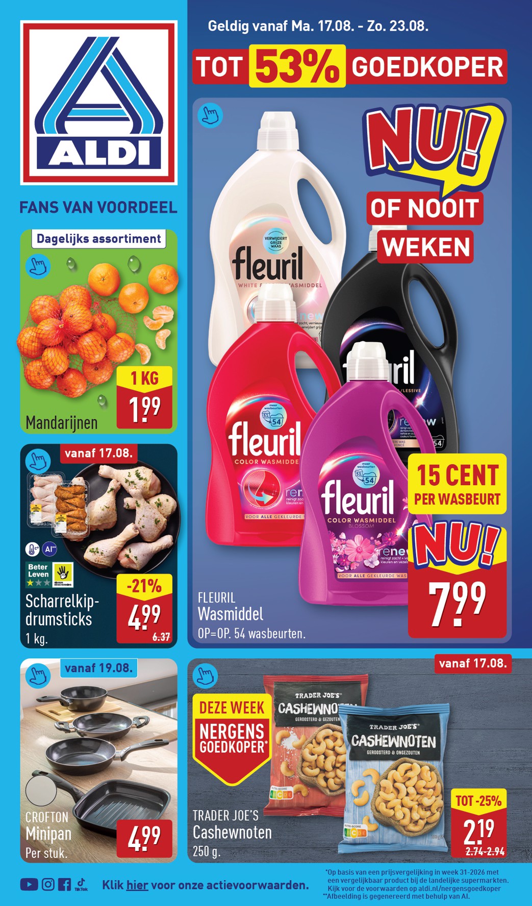aldi - ALDI folder voor volgende week van maandag 17-08-2026 tot zondag 23-08-2026