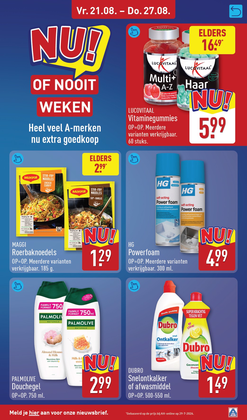 aldi - ALDI folder voor volgende week van maandag 17-08-2026 tot zondag 23-08-2026 - page: 43