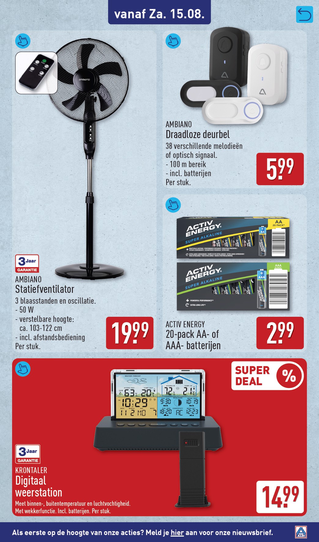 aldi - Huidige ALDI - Weekend folder geldig van vrijdag 14-08-2026 tot zondag 16-08-2026 - page: 13