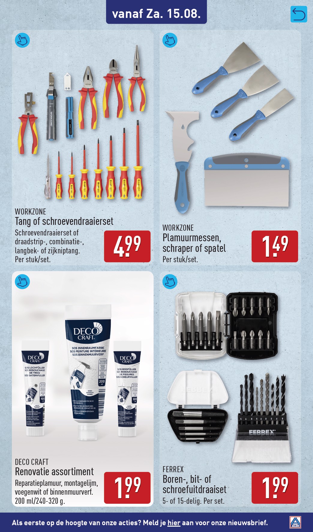 aldi - Huidige ALDI - Weekend folder geldig van vrijdag 14-08-2026 tot zondag 16-08-2026 - page: 15