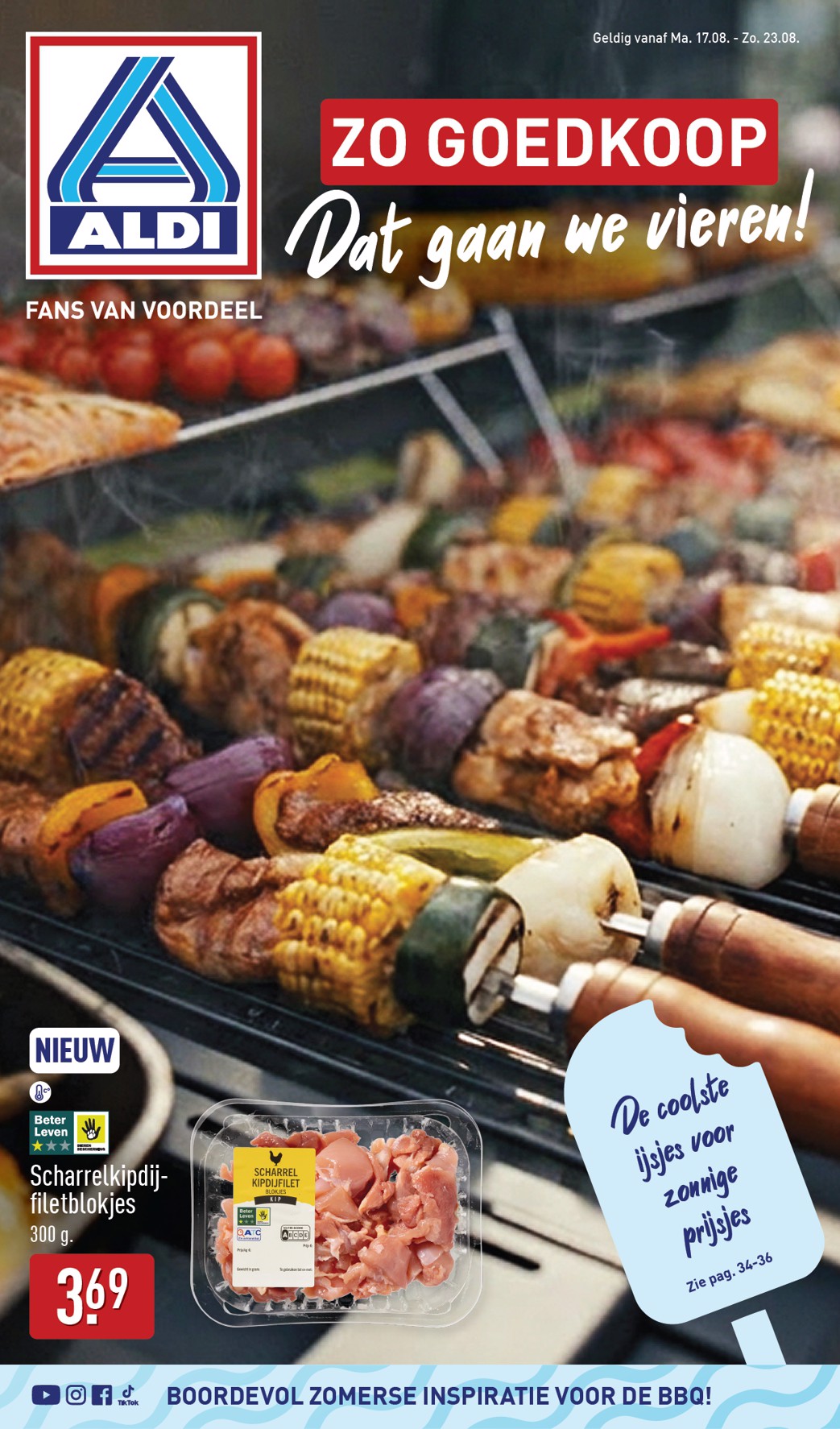 aldi - Huidige ALDI - Buiten eten special folder geldig van maandag 17-08-2026 tot zondag 23-08-2026