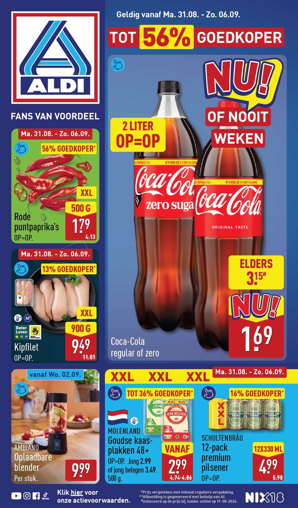 aldi - ALDI folder voor volgende week van maandag 31-08-2026 tot zondag 06-09-2026