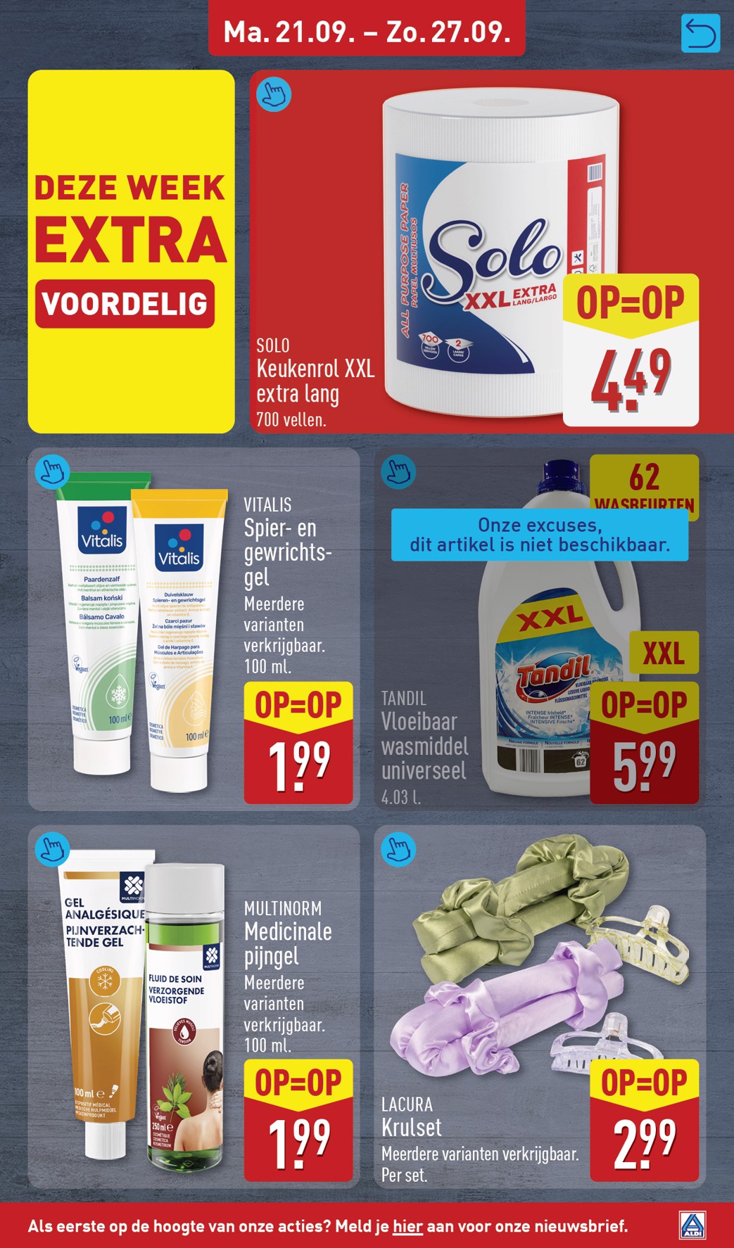 aldi - ALDI folder voor volgende week van maandag 21-09-2026 tot zondag 27-09-2026 - page: 21