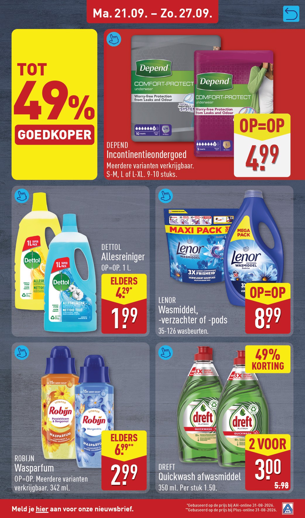aldi - ALDI folder voor volgende week van maandag 21-09-2026 tot zondag 27-09-2026 - page: 25