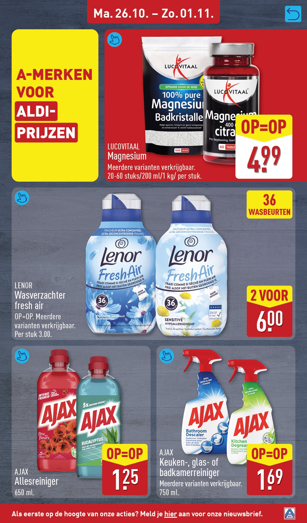 aldi - ALDI folder voor volgende week van maandag 26-10-2026 tot zondag 01-11-2026 - page: 25