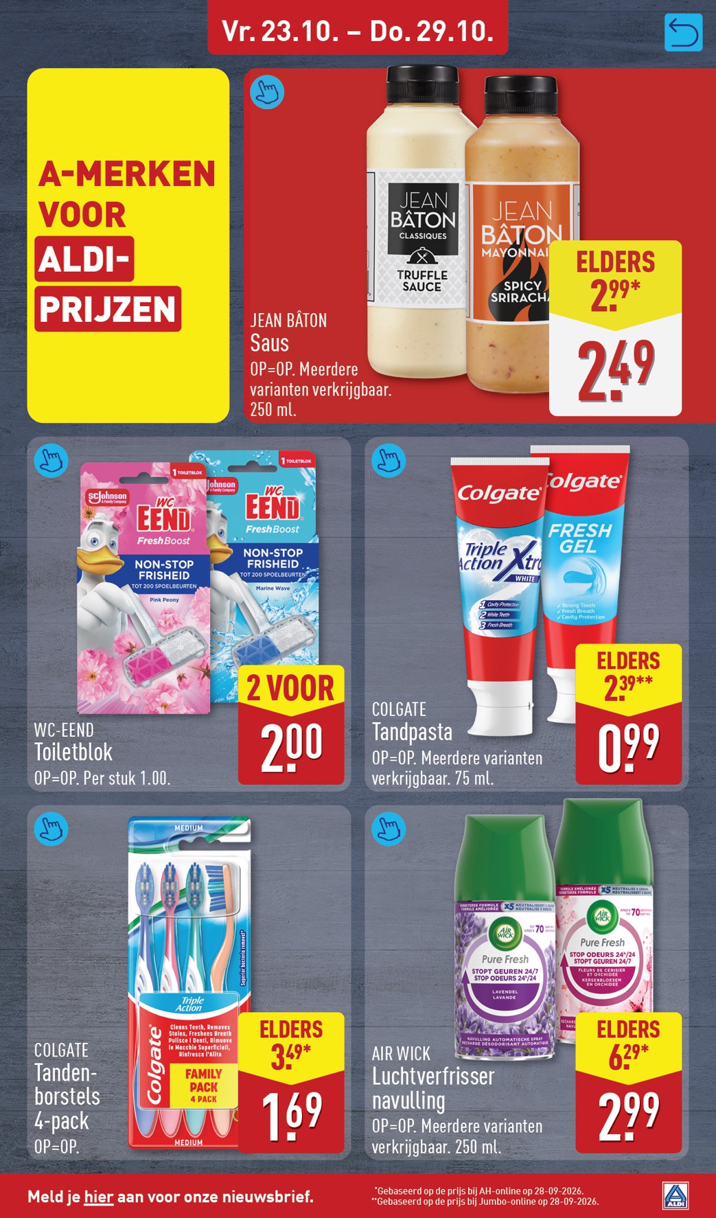 aldi - Huidige ALDI - Weekend folder geldig van vrijdag 23-10-2026 tot zondag 25-10-2026 - page: 7