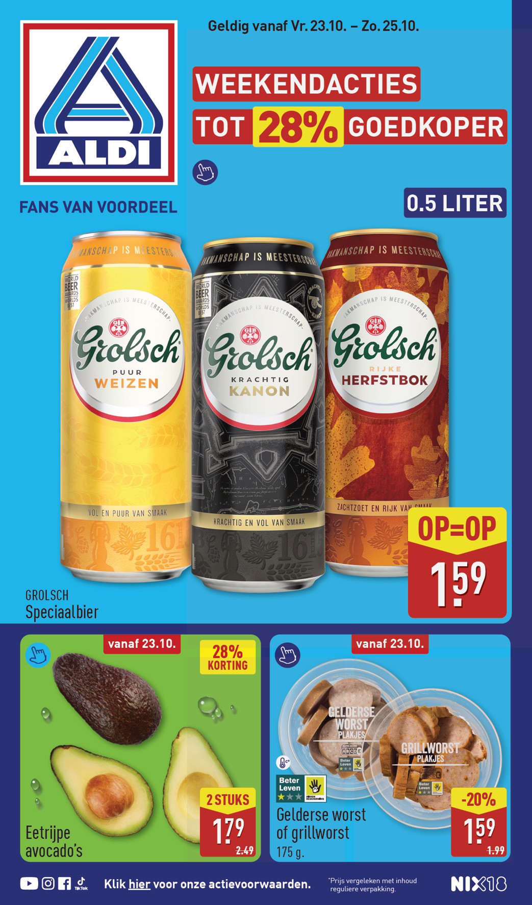 aldi - Huidige ALDI - Weekend folder geldig van vrijdag 23-10-2026 tot zondag 25-10-2026