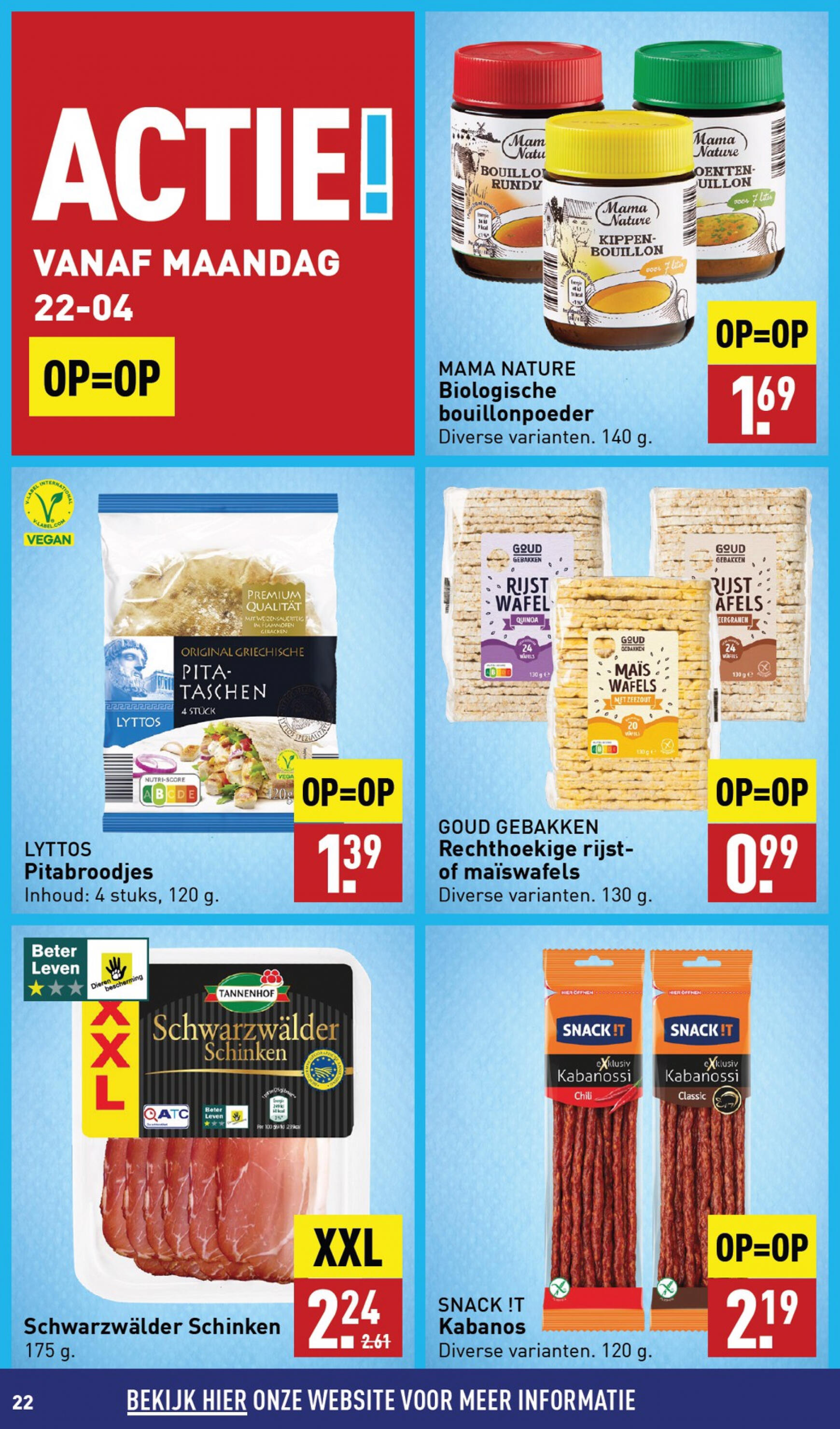 aldi - ALDI folder huidig 22.04. - 28.04. - page: 22