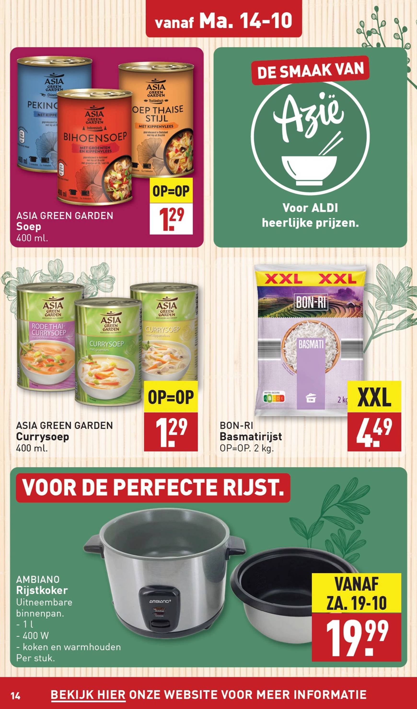 aldi - ALDI folder geldig vanaf 14.10. - 20.10. - page: 14