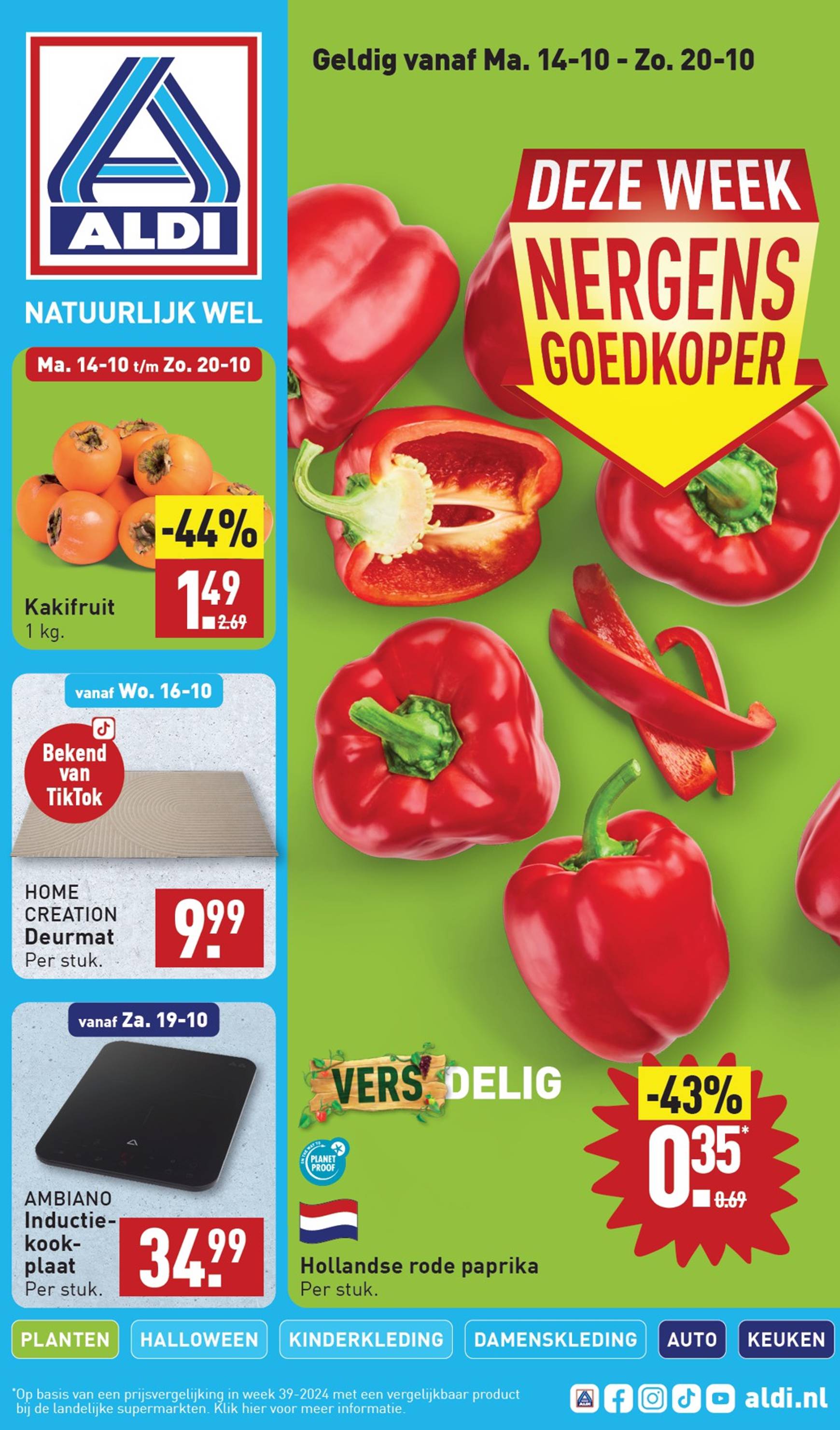 aldi - ALDI folder geldig vanaf 14.10. - 20.10. - page: 1