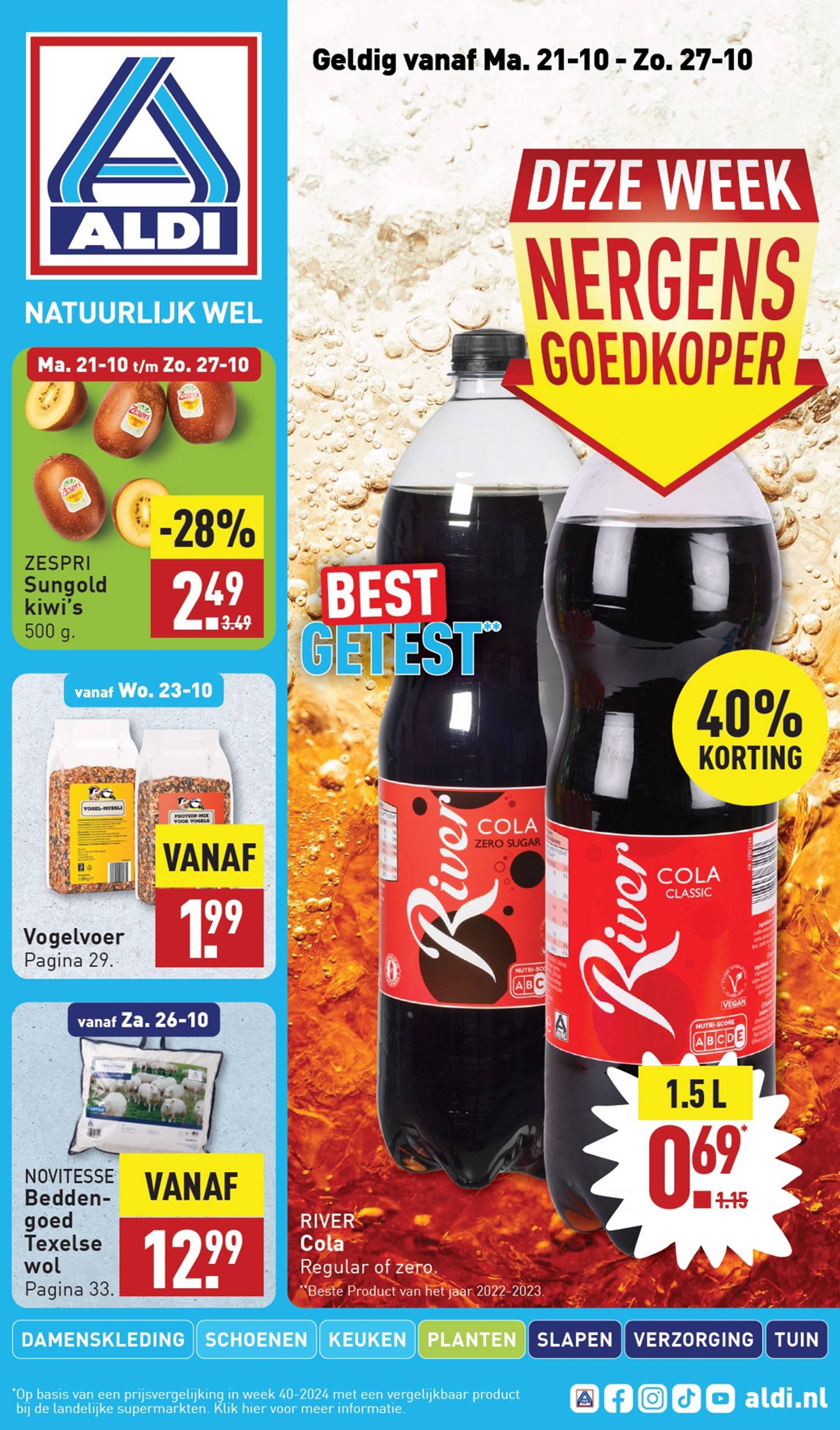 aldi - ALDI folder geldig vanaf 21.10. - 27.10. - page: 1