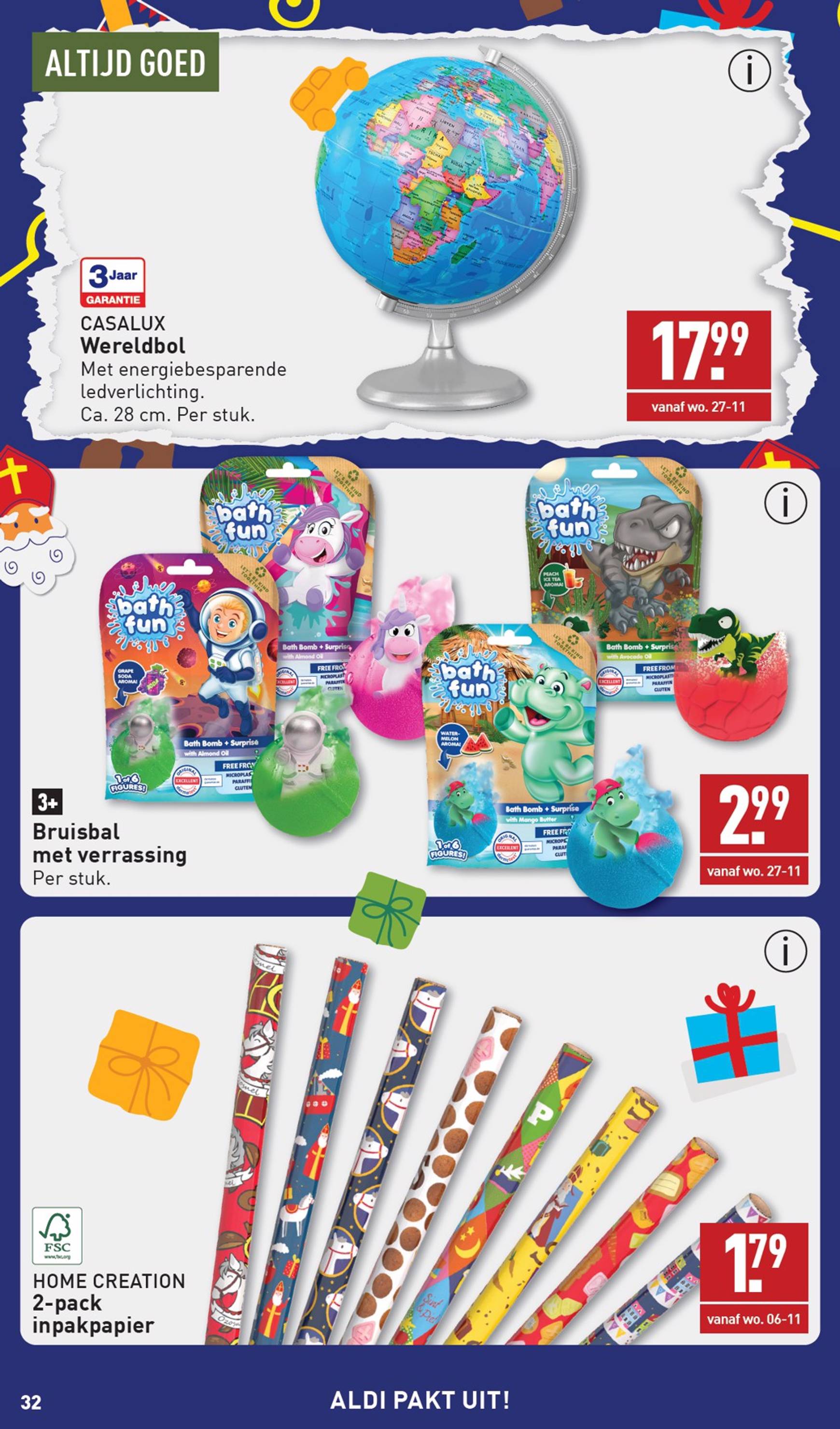 aldi - ALDI - Speelgoedspecial folder geldig vanaf 21.10. - 27.10. - page: 32