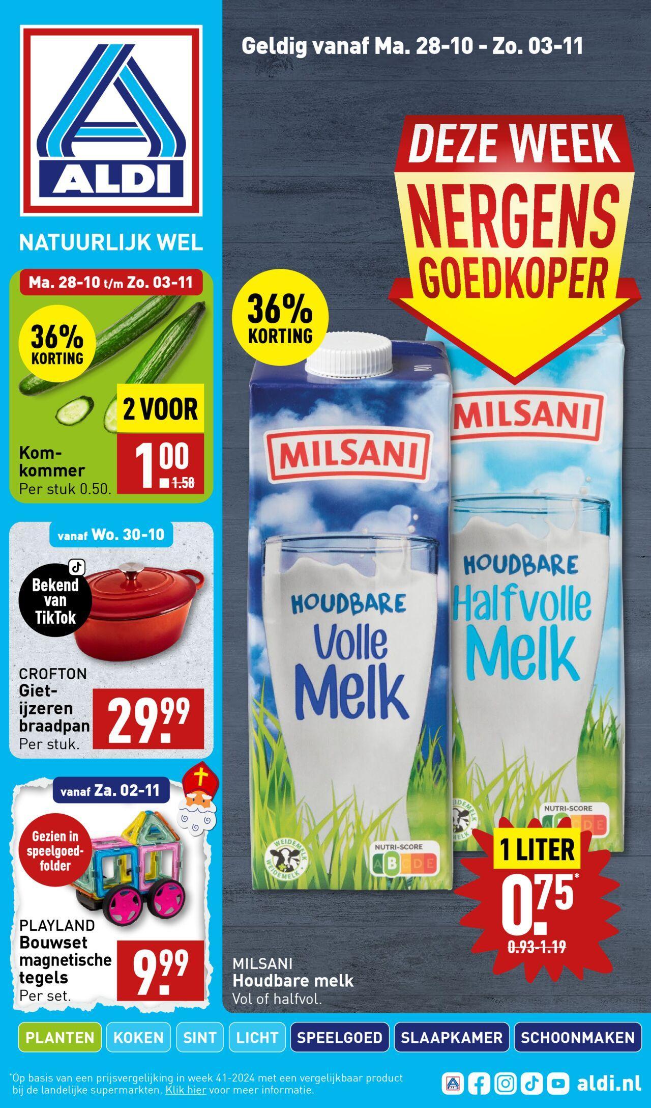 aldi - Aldi folder vanaf 28-10-2024 - 03-11-2024