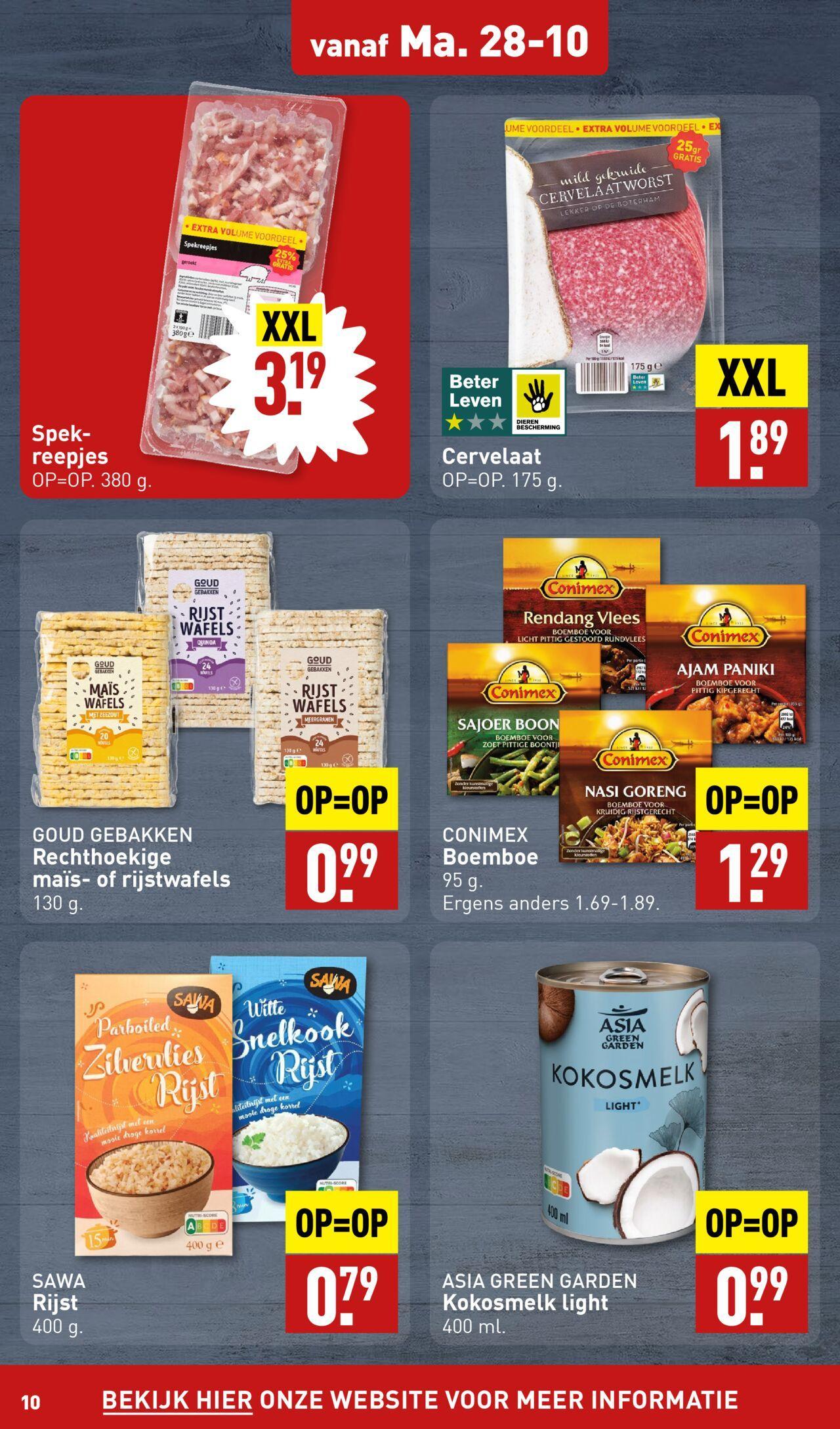 aldi - Aldi folder vanaf 28-10-2024 - 03-11-2024 - page: 10