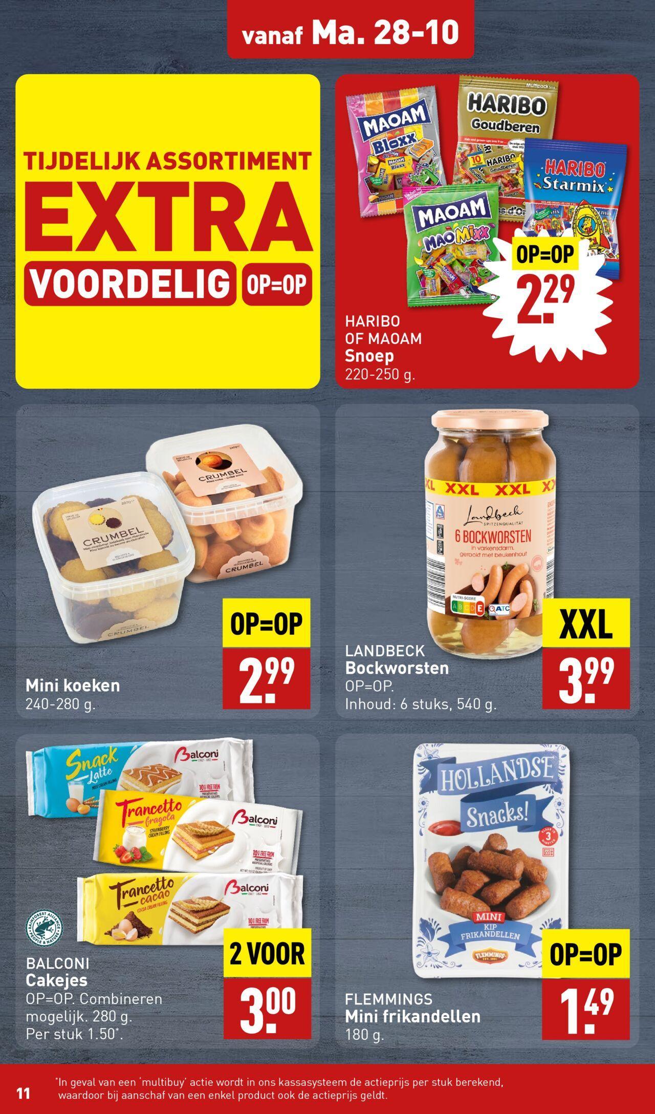 aldi - Aldi folder vanaf 28-10-2024 - 03-11-2024 - page: 11