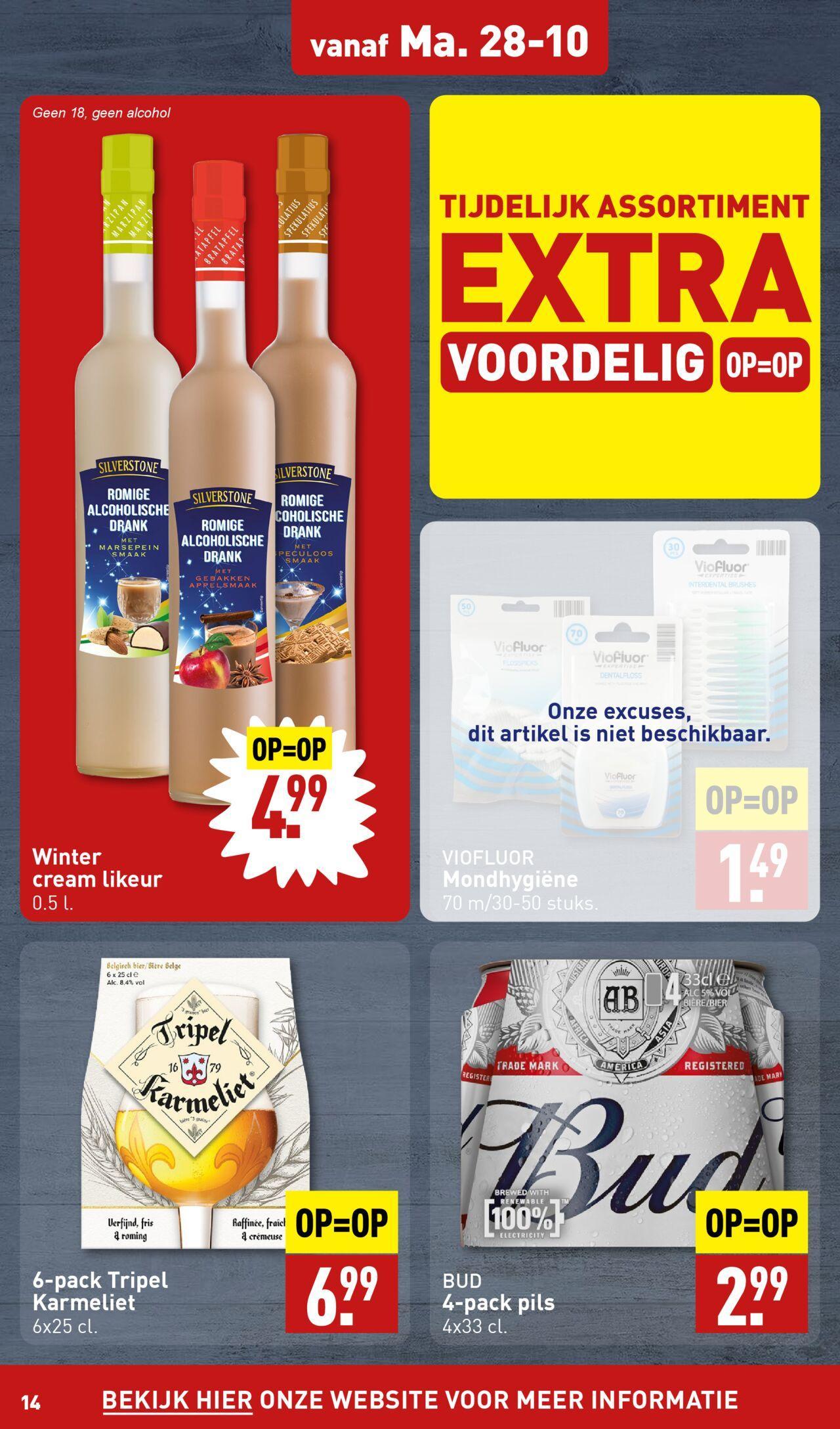 aldi - Aldi folder vanaf 28-10-2024 - 03-11-2024 - page: 14