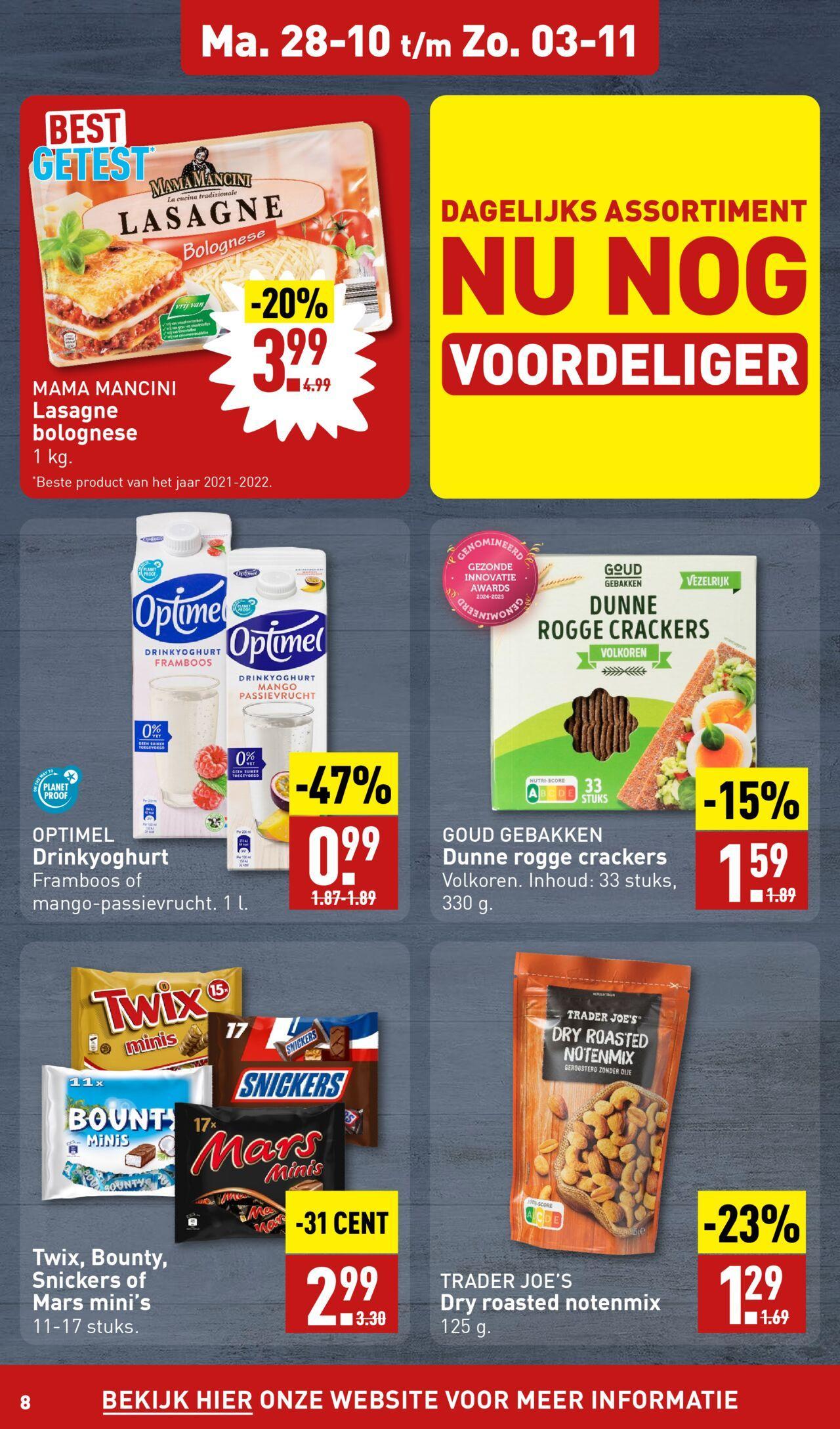 aldi - Aldi folder vanaf 28-10-2024 - 03-11-2024 - page: 8