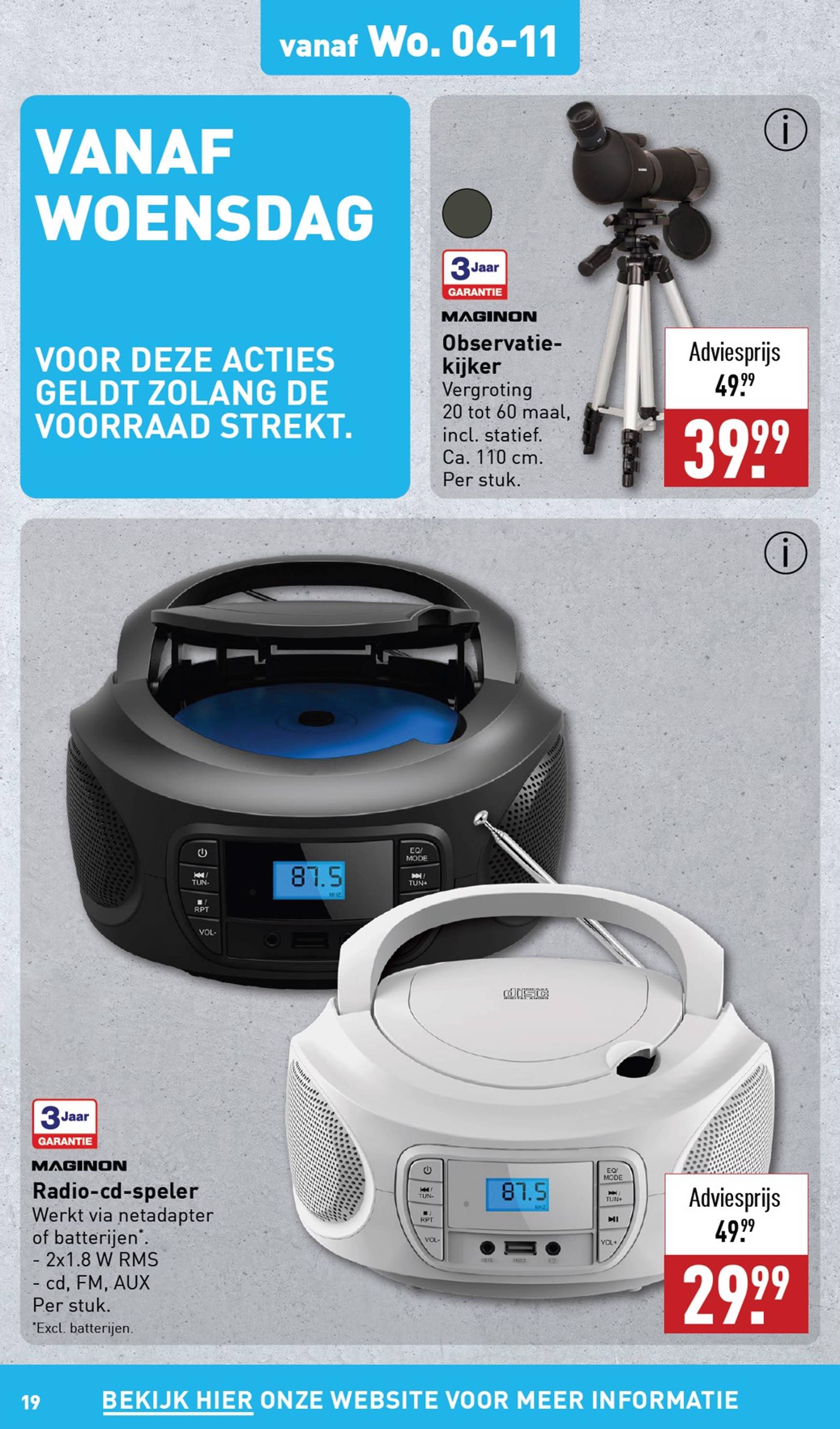 aldi - ALDI folder geldig vanaf 04.11. - 10.11. - page: 19