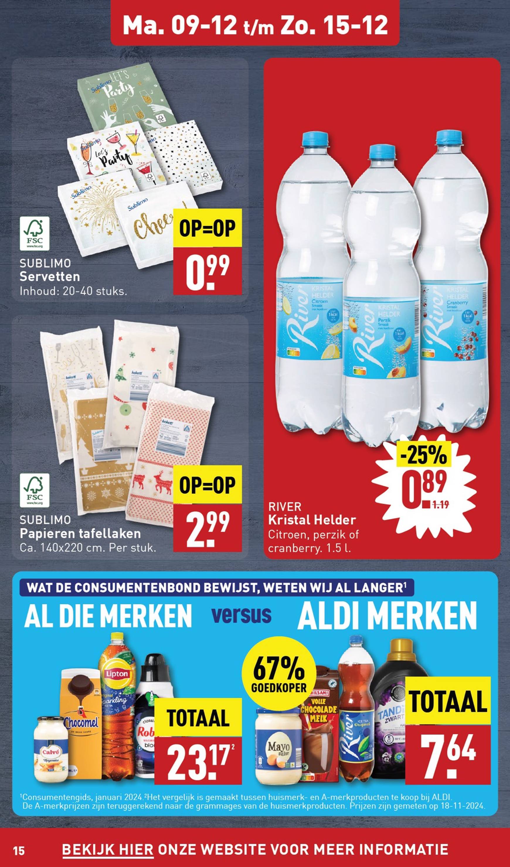 aldi - ALDI folder geldig vanaf 09-12 t/m 15-12 - page: 15