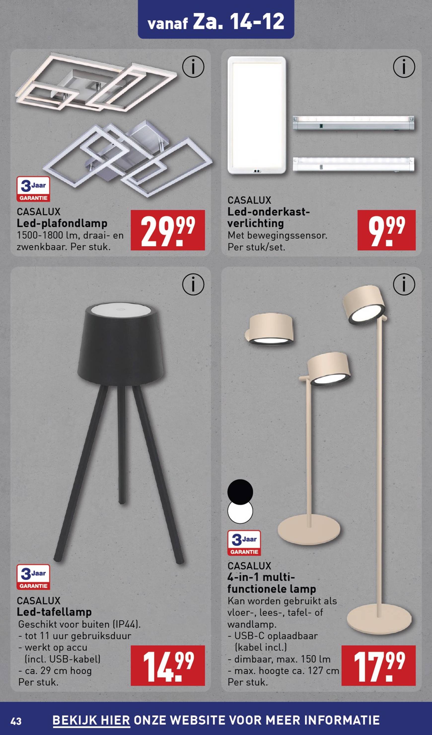 aldi - ALDI folder geldig vanaf 09-12 t/m 15-12 - page: 43