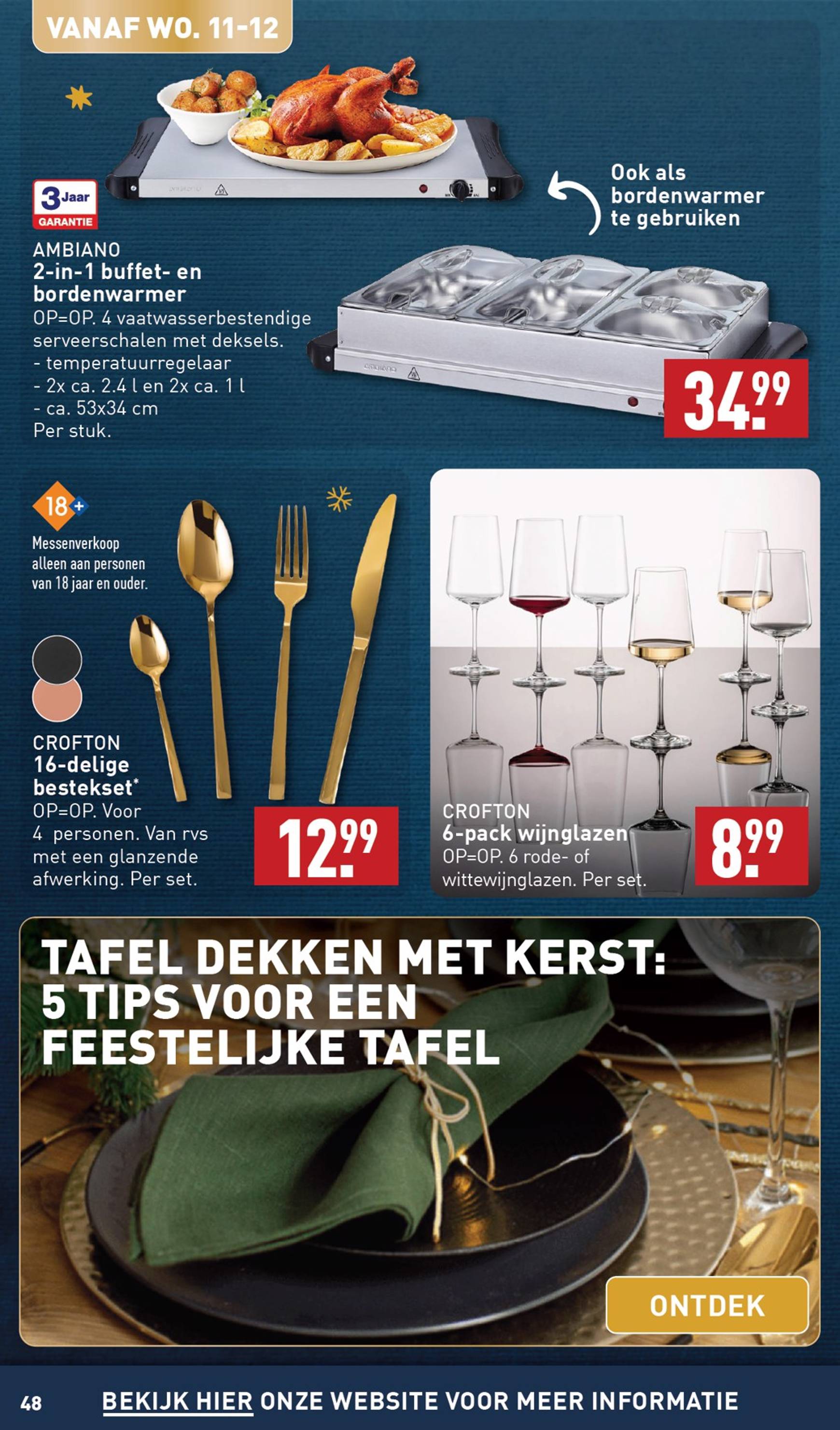 aldi - ALDI - Kerstspecial folder geldig vanaf 09-12 t/m 26-12 - page: 48