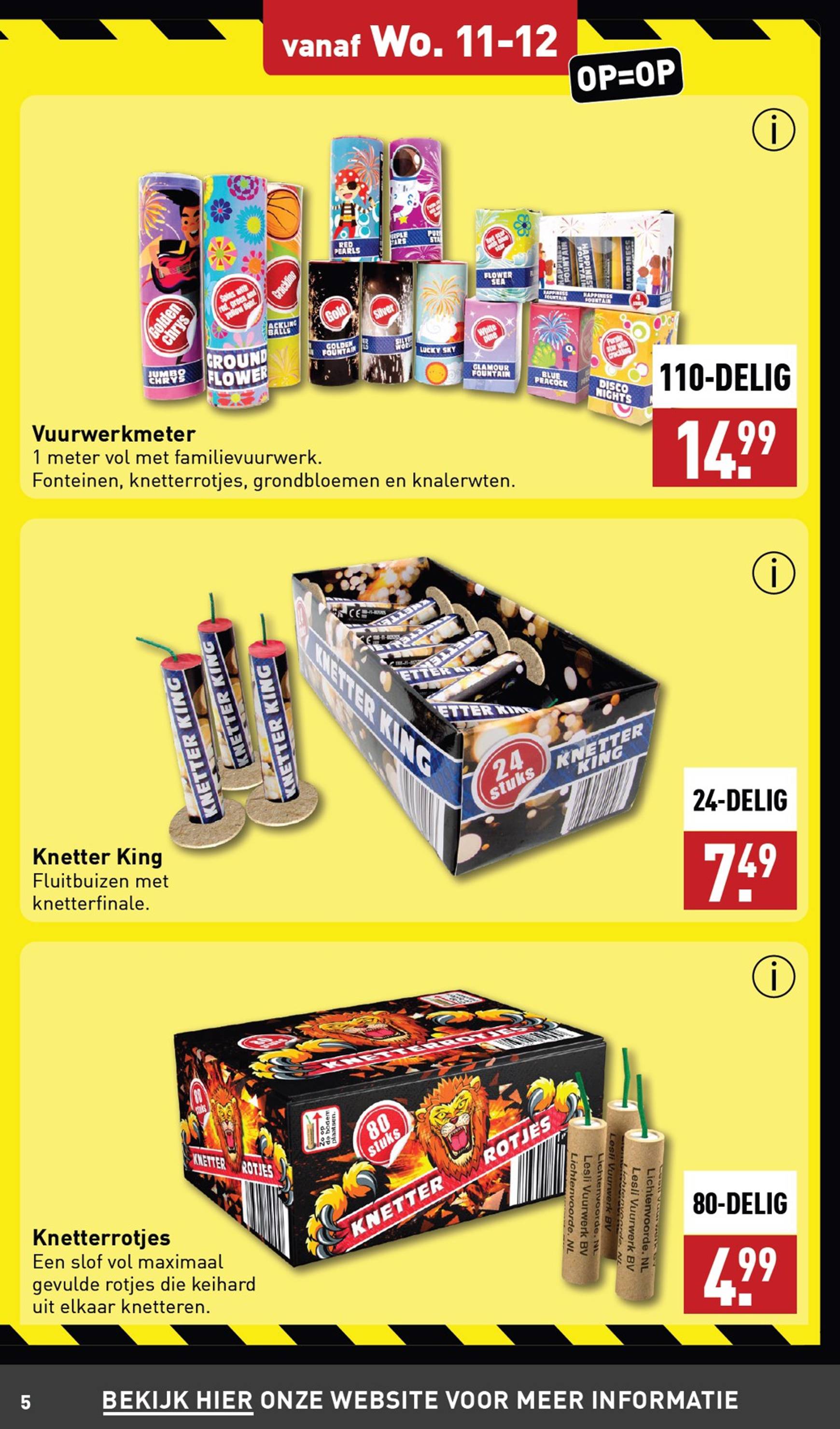 aldi - ALDI - Vuurwerkspecial folder geldig vanaf 08-12 t/m 31-12 - page: 5