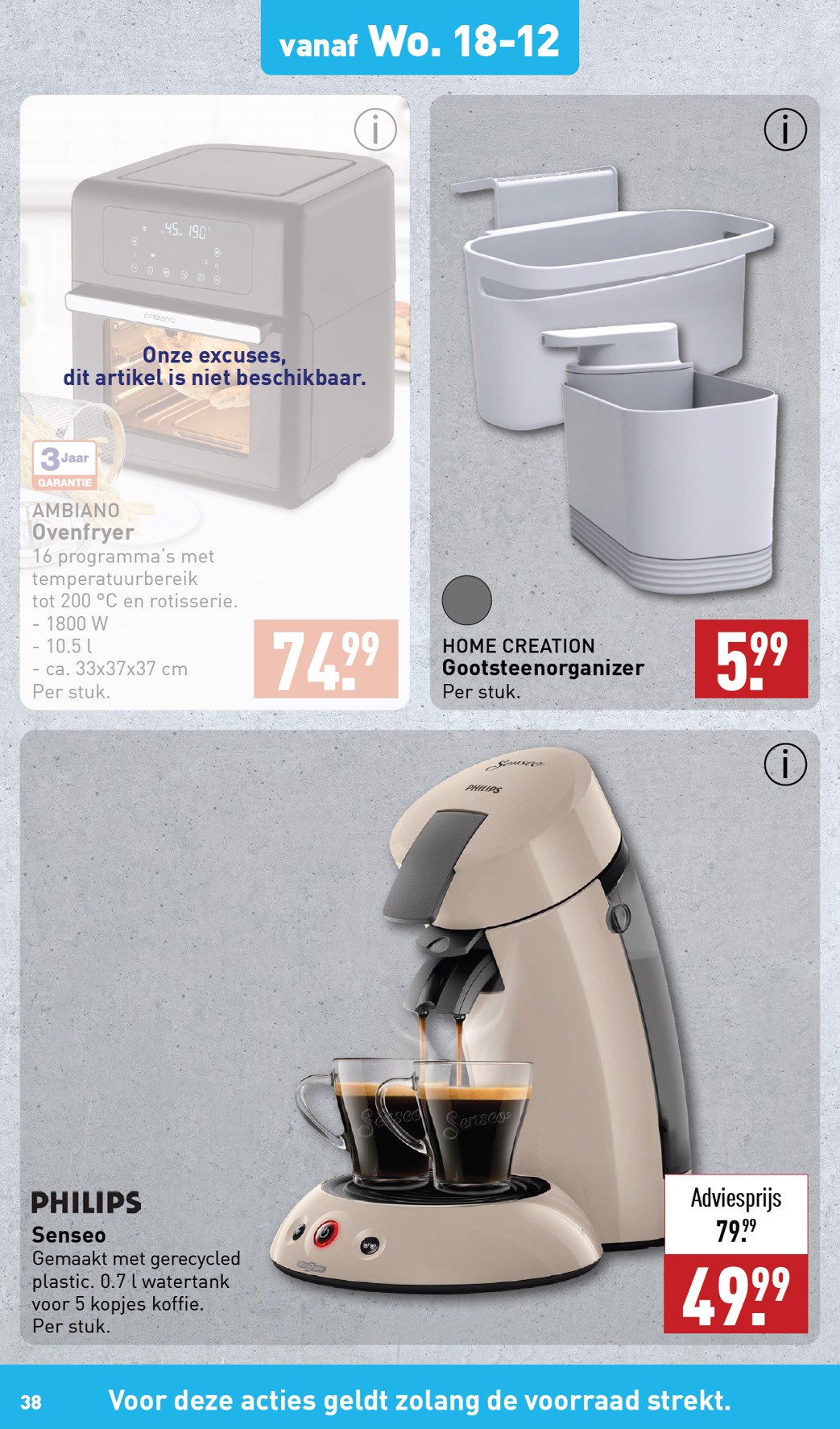 aldi - ALDI folder geldig vanaf 16-12 t/m 22-12 - page: 38